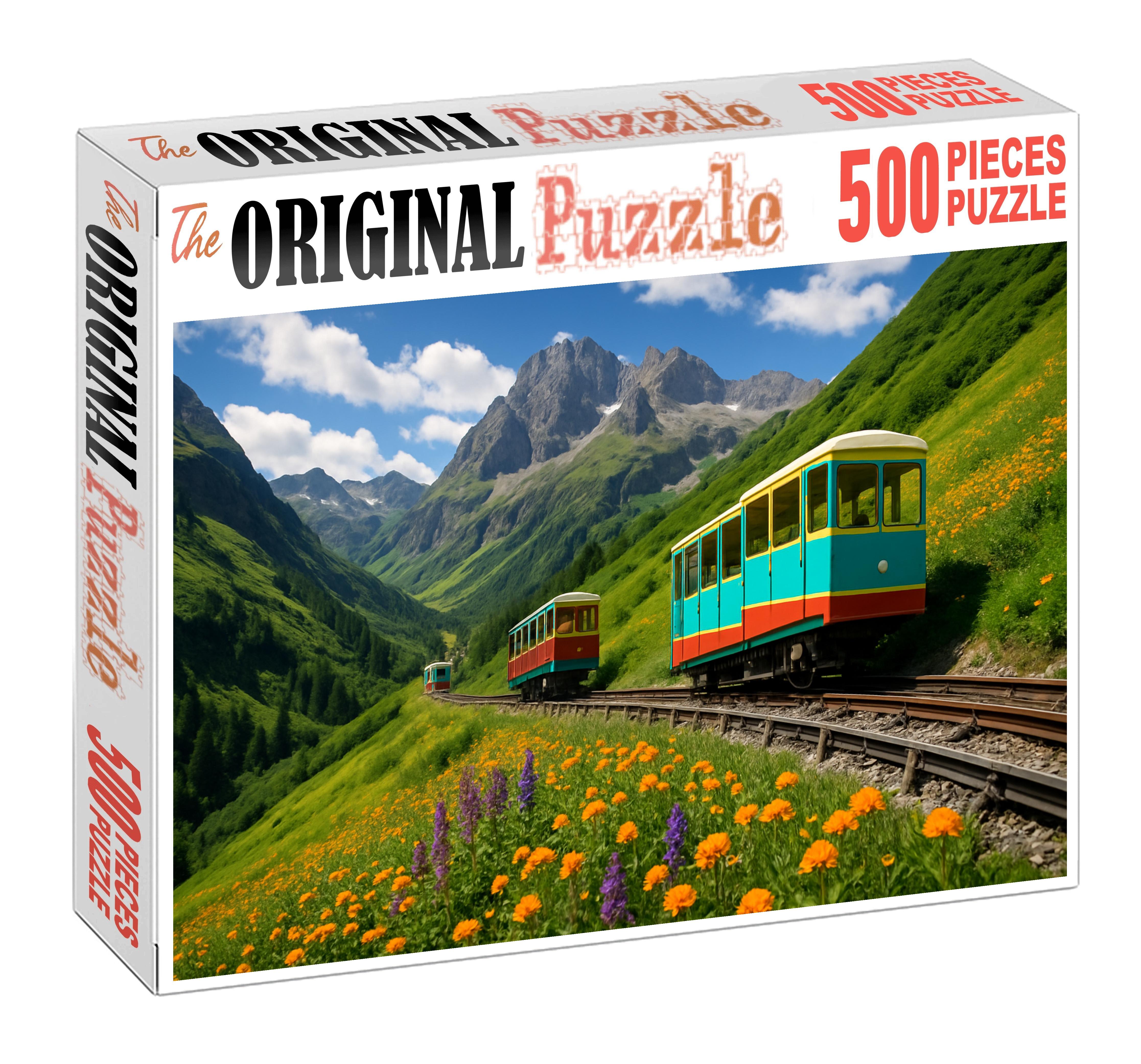 Alpine Adventure Funicular Large Format Puzzle