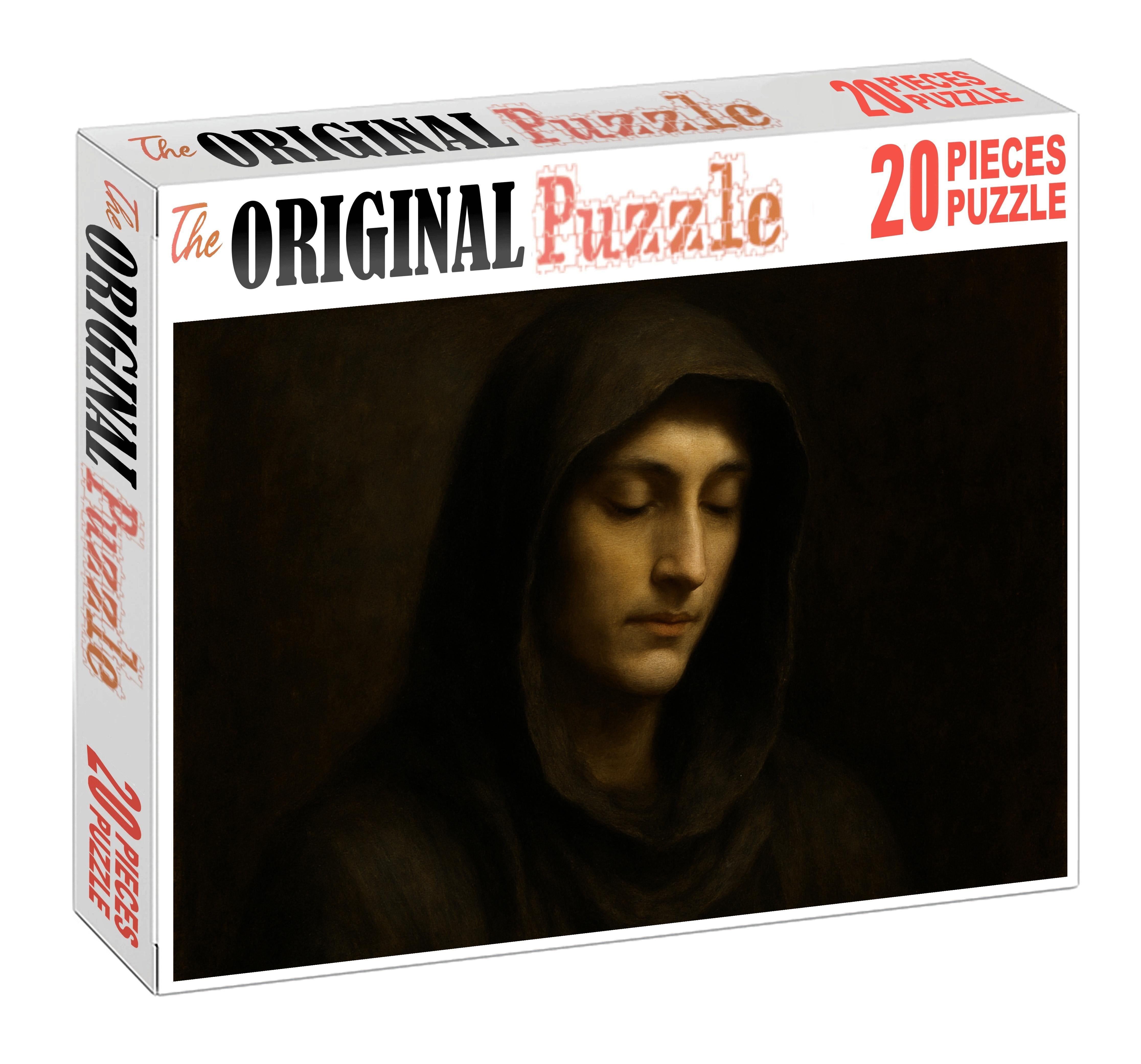 Portrait Of A Silent Observer Mini Puzzle