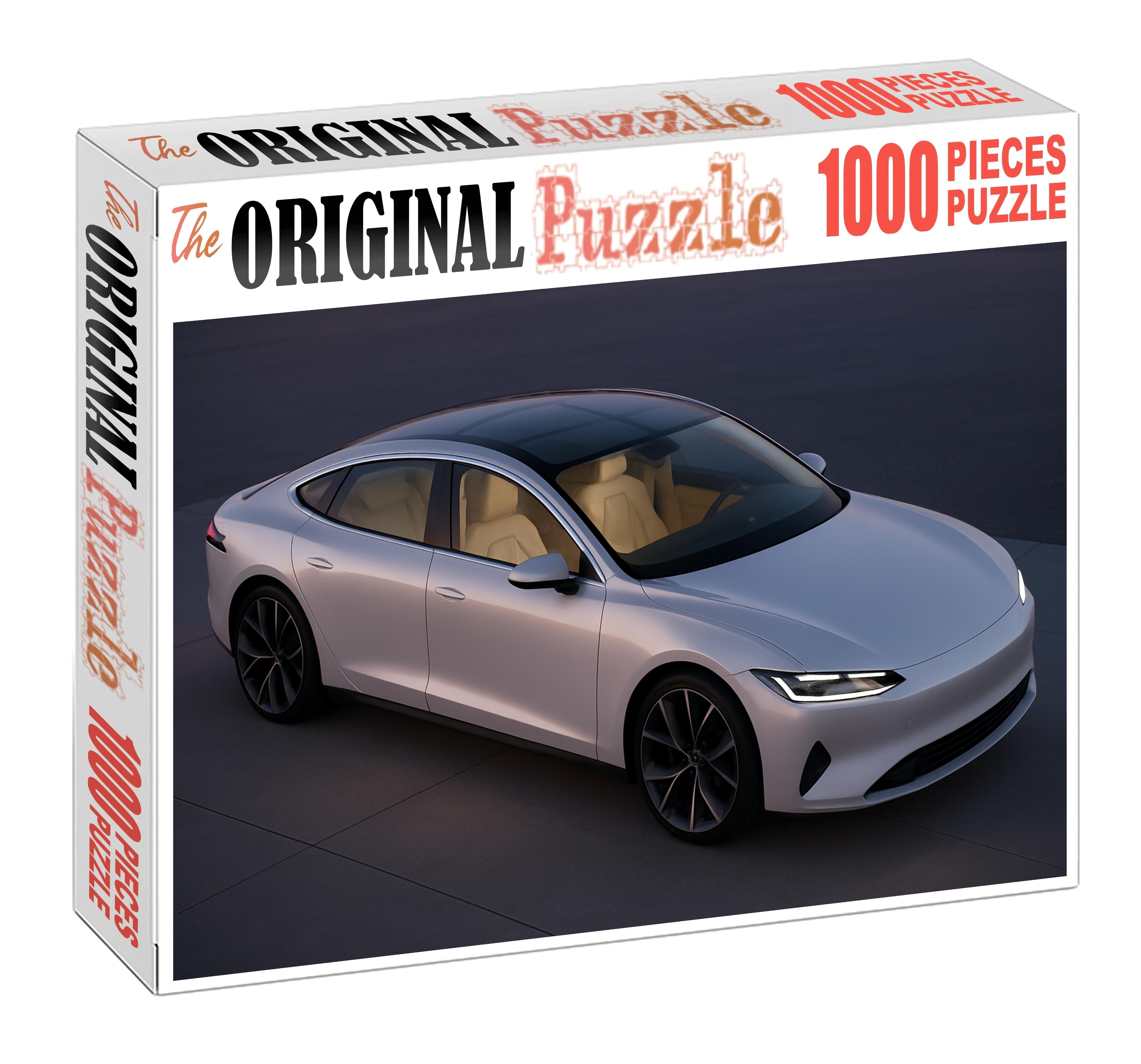 Solstice Eclipse Concept Solar-powered Luxury Cruiser Puzzle For Kids