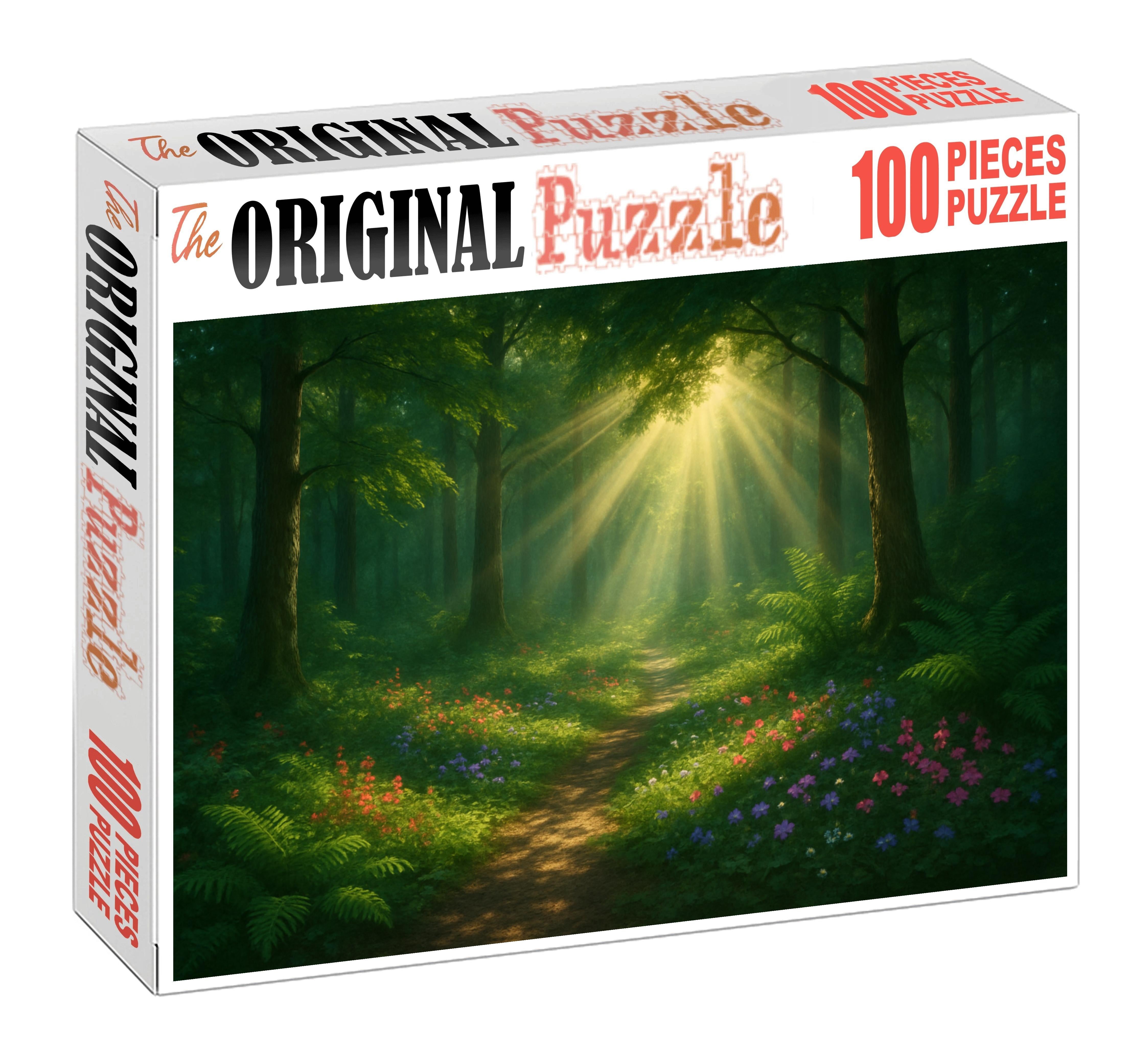Dappled Shadow Grove Large Format Puzzle