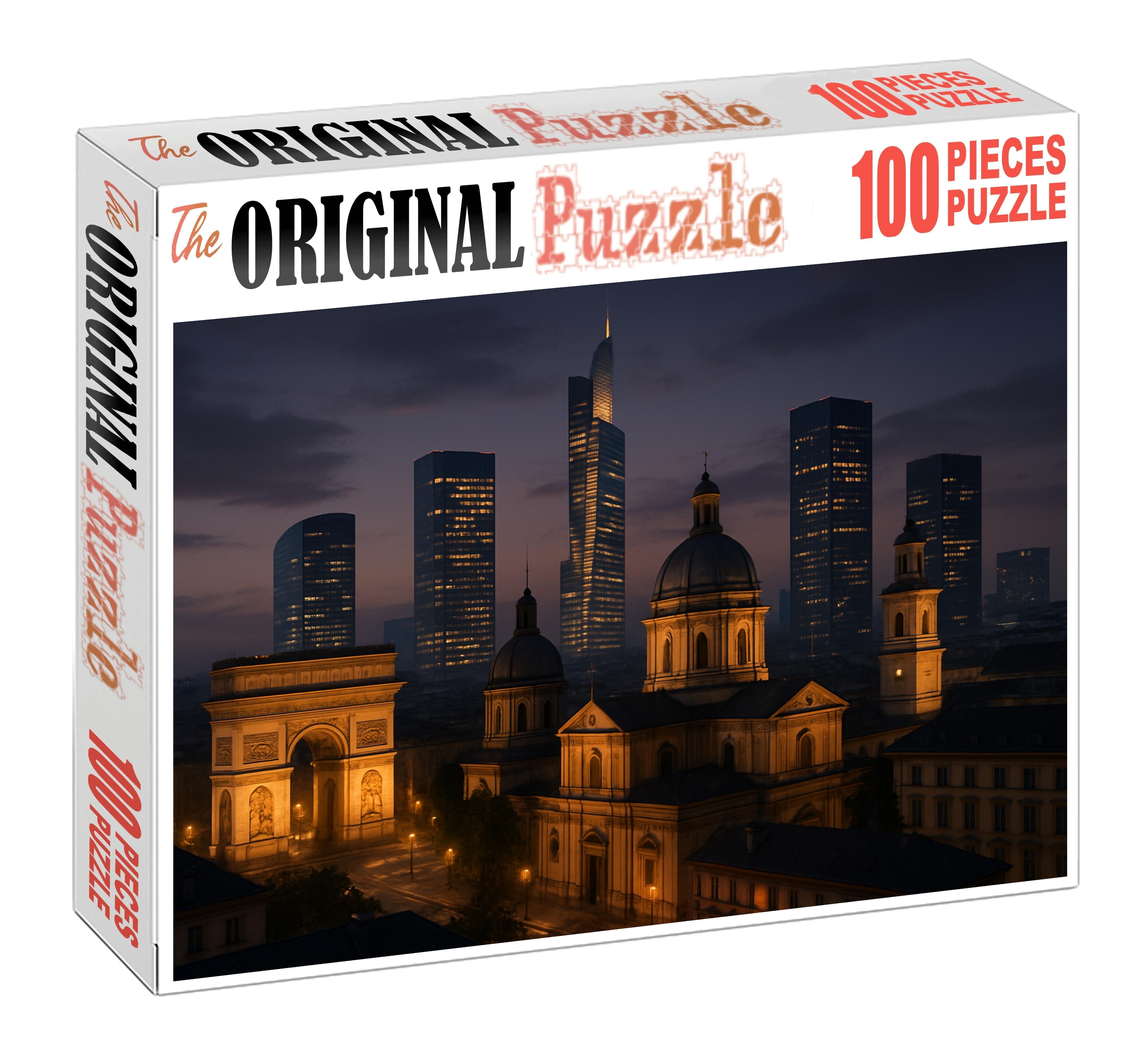 Berlin Skyline Historic And Modern Blend Anchored By The Tv Tower And Brandenburg Gate Structures Puzzle Challenge