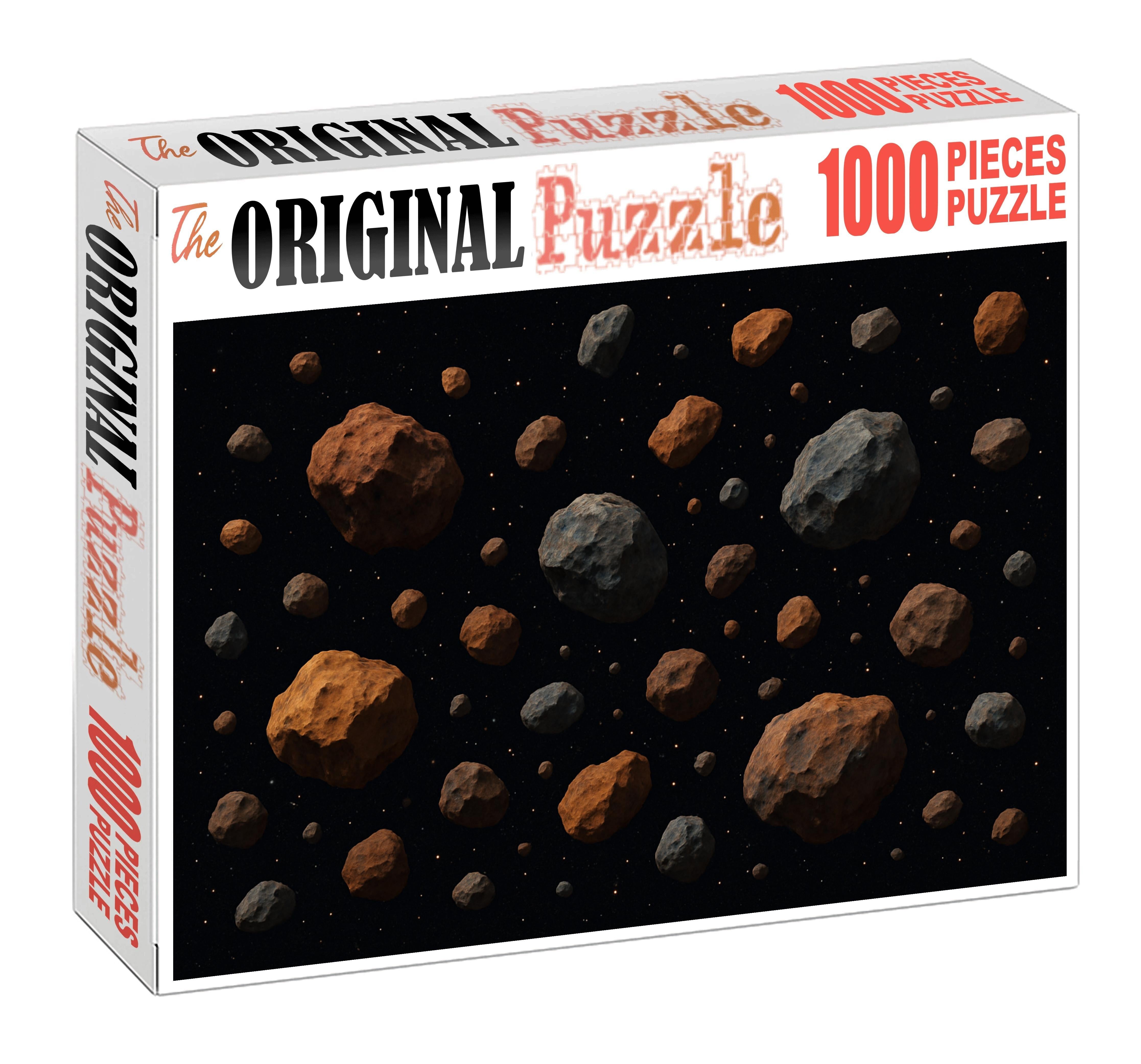 Silent Asteroid Field Drift 100 Piece Puzzle
