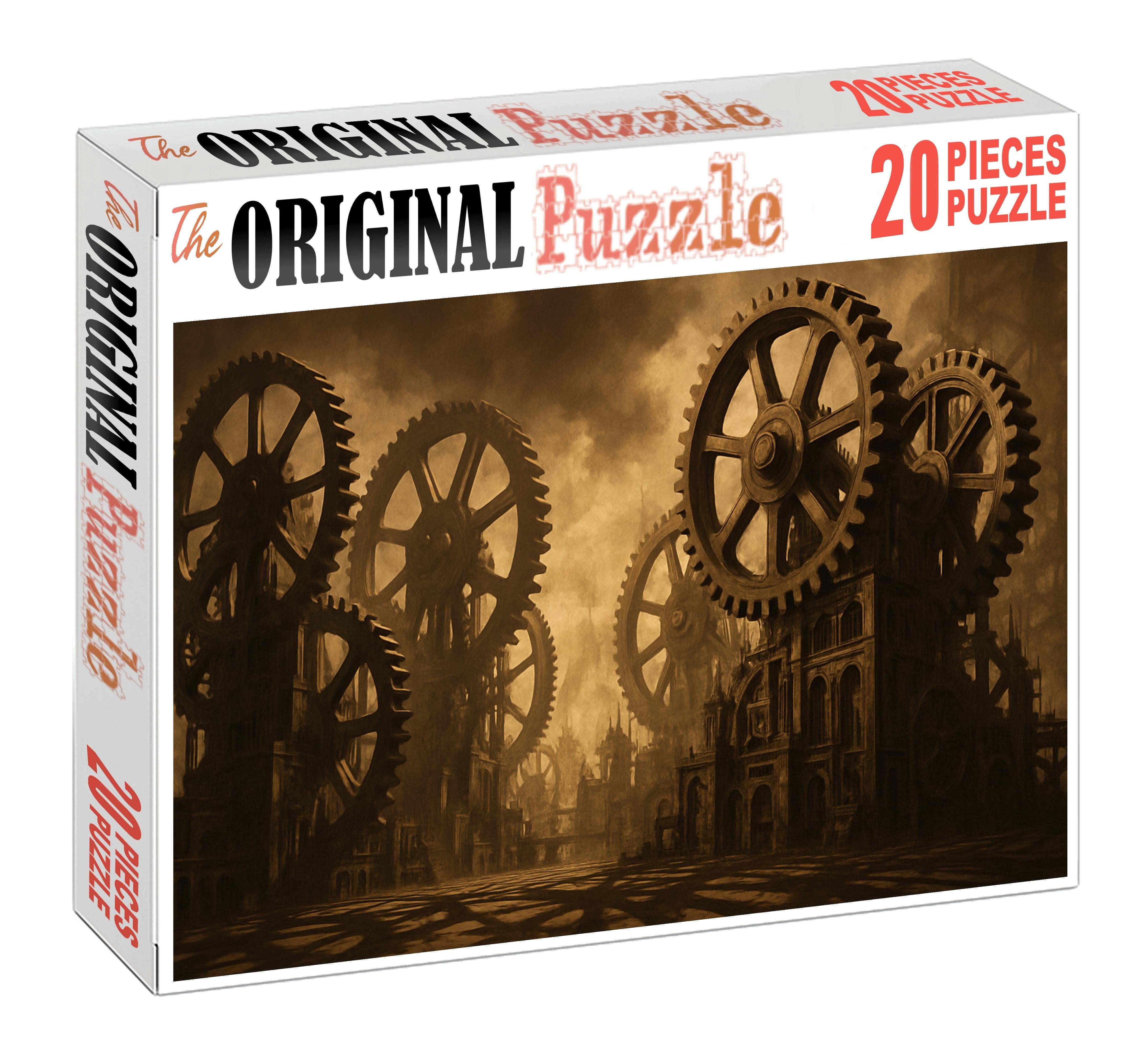 Metropolis Of Clockwork Shadows Gears Casting Moving Darkness Puzzle Fun