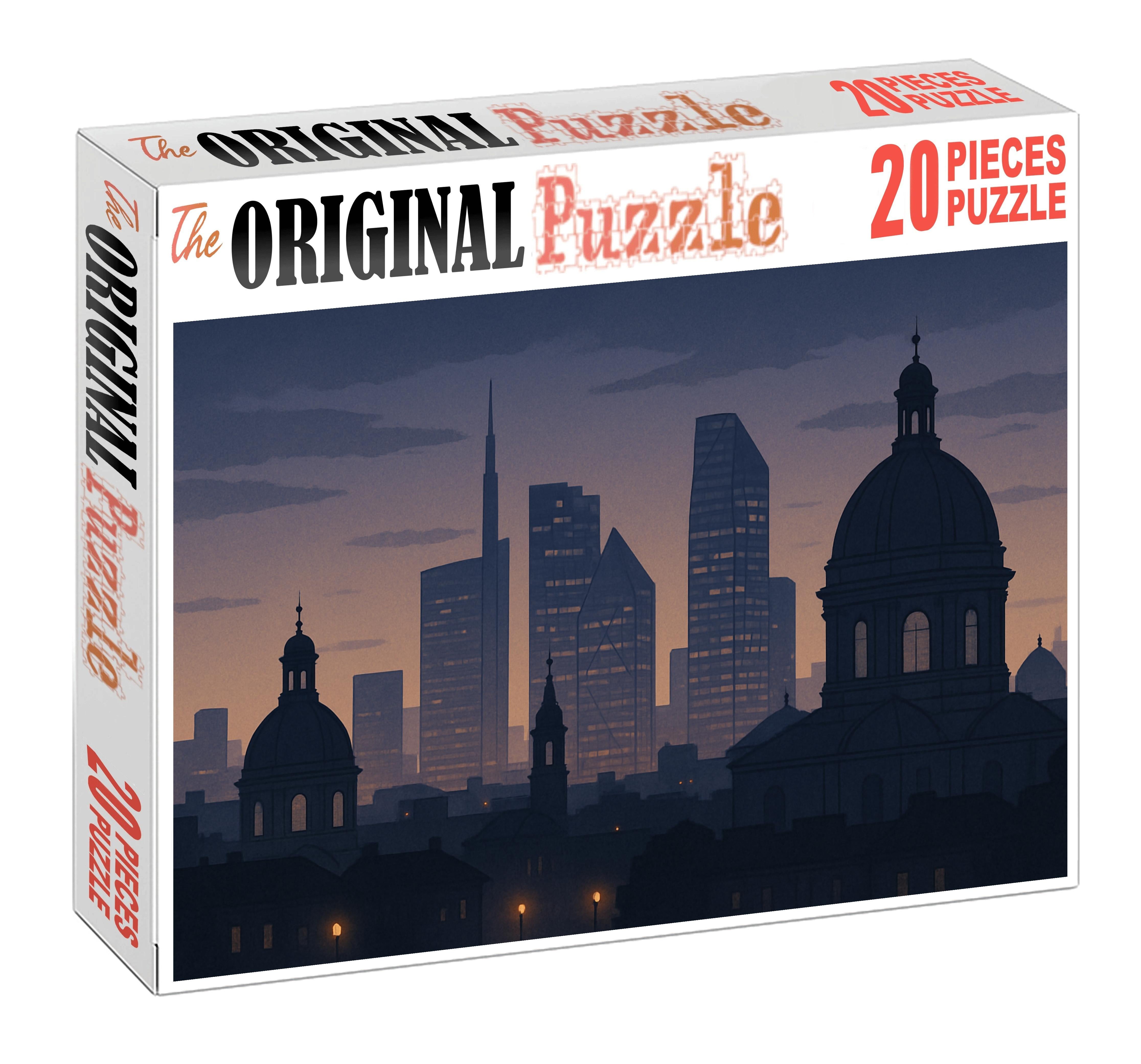 Berlin City Skyline A Blend Of Historical And Modern Vertical Forms 300 Piece Puzzle