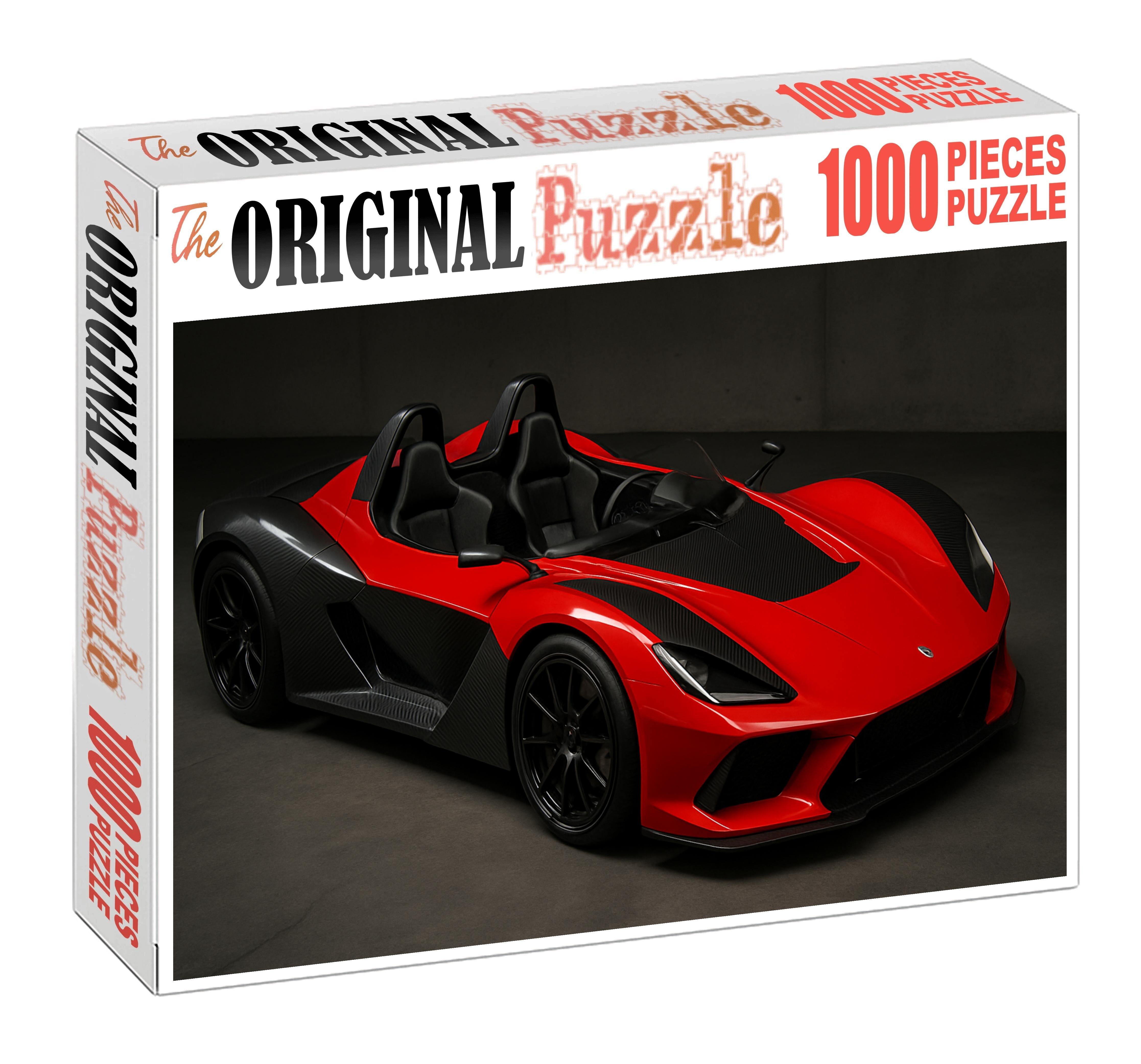 Falcon Aero Lightweight Carbon Fiber Roadster Puzzle For Kids