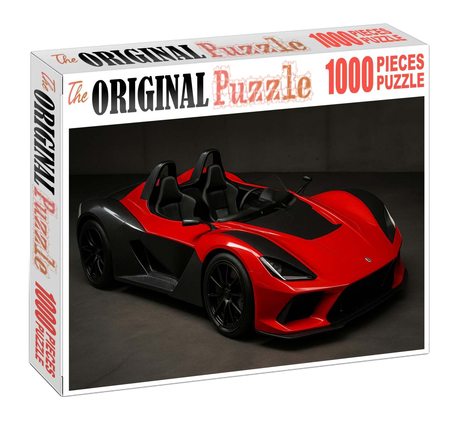 Falcon Aero Lightweight Carbon Fiber Roadster Puzzle For Kids