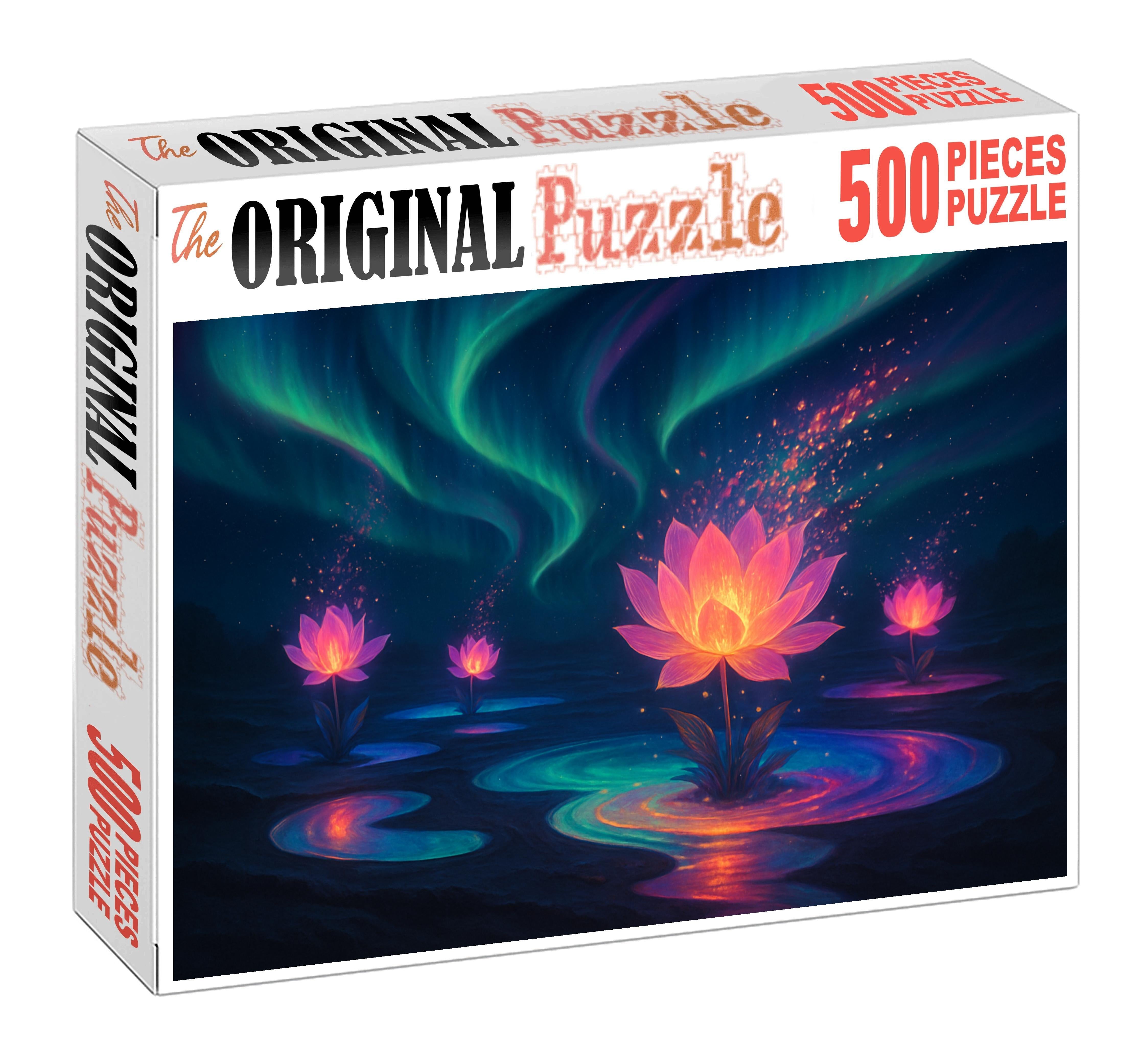 Veil Of The Aurora Blossom Puzzle For Kids