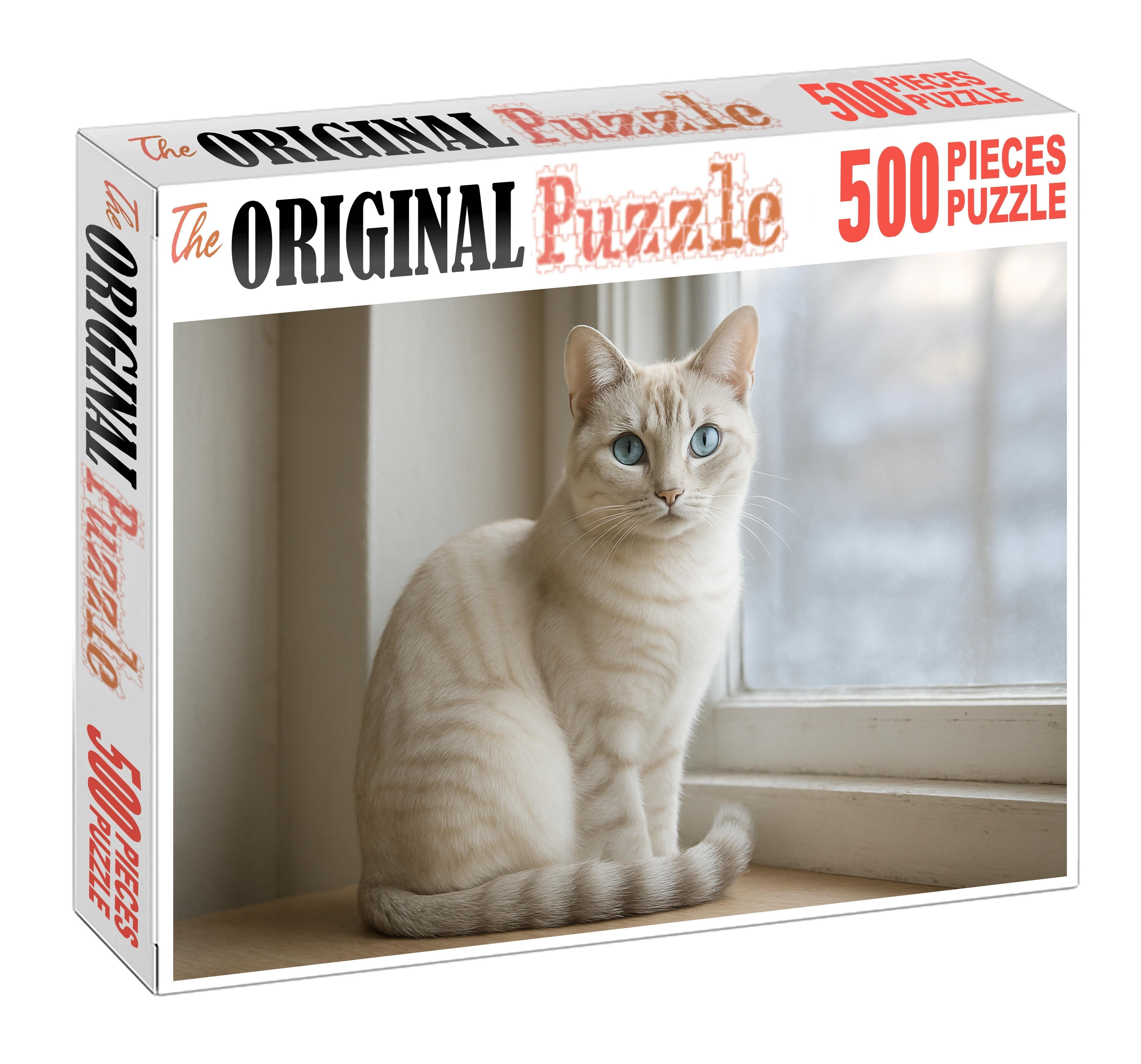 Frosted Lynx Point 50 Piece Puzzle