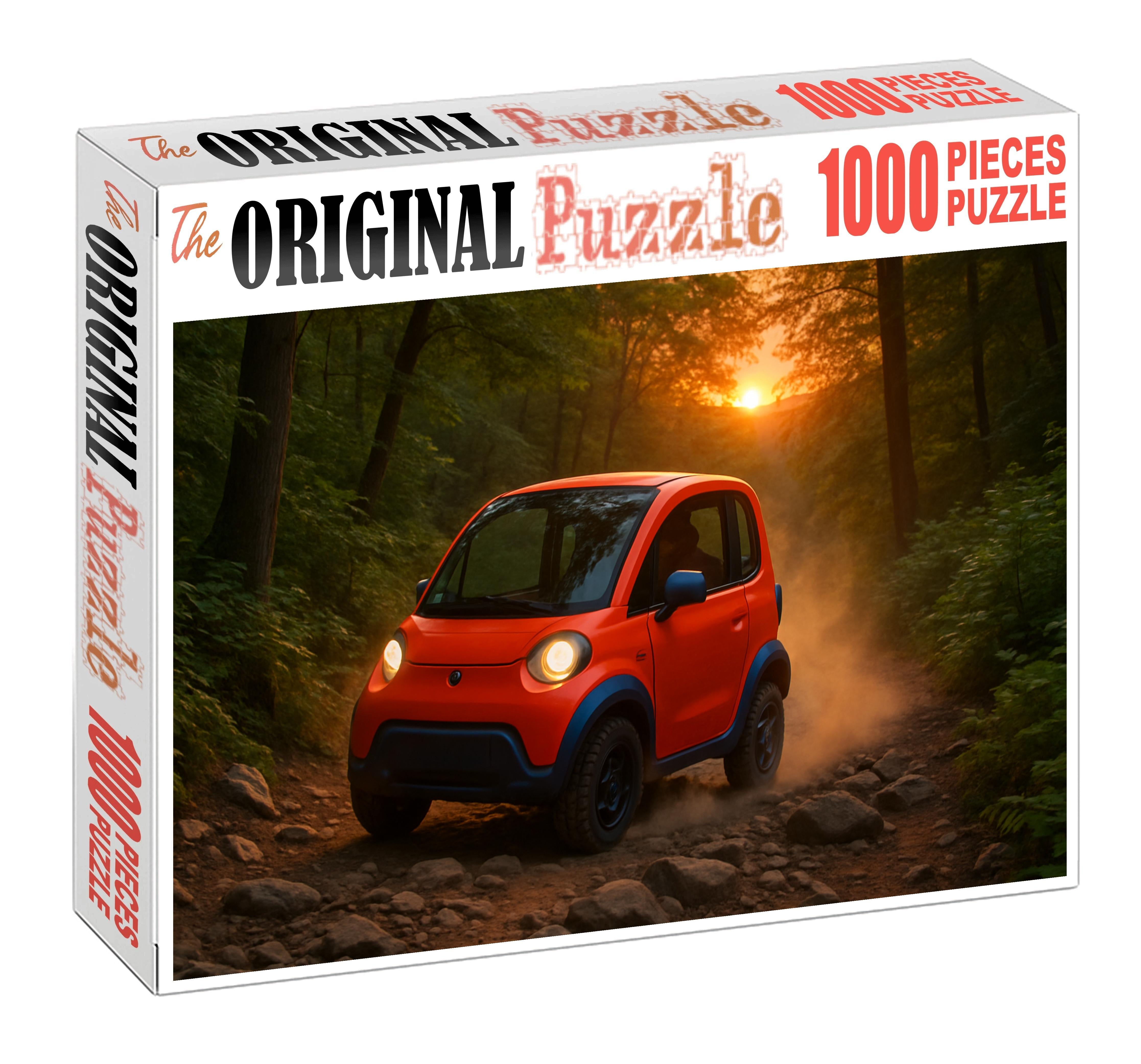 All-terrain Electric Microcar 1000 Piece Puzzle