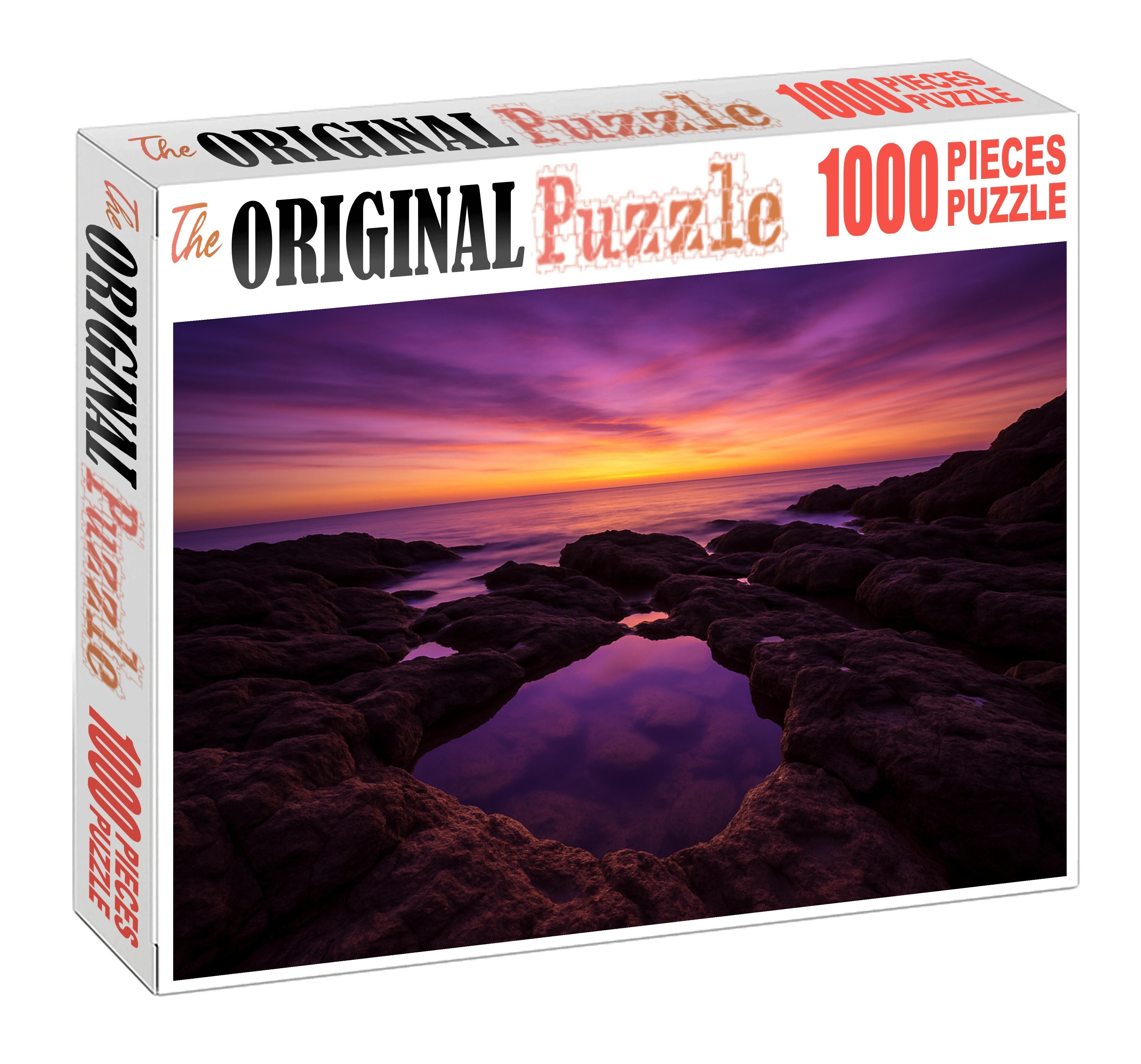 Twilight Rockpoint Shore Puzzle For Adults