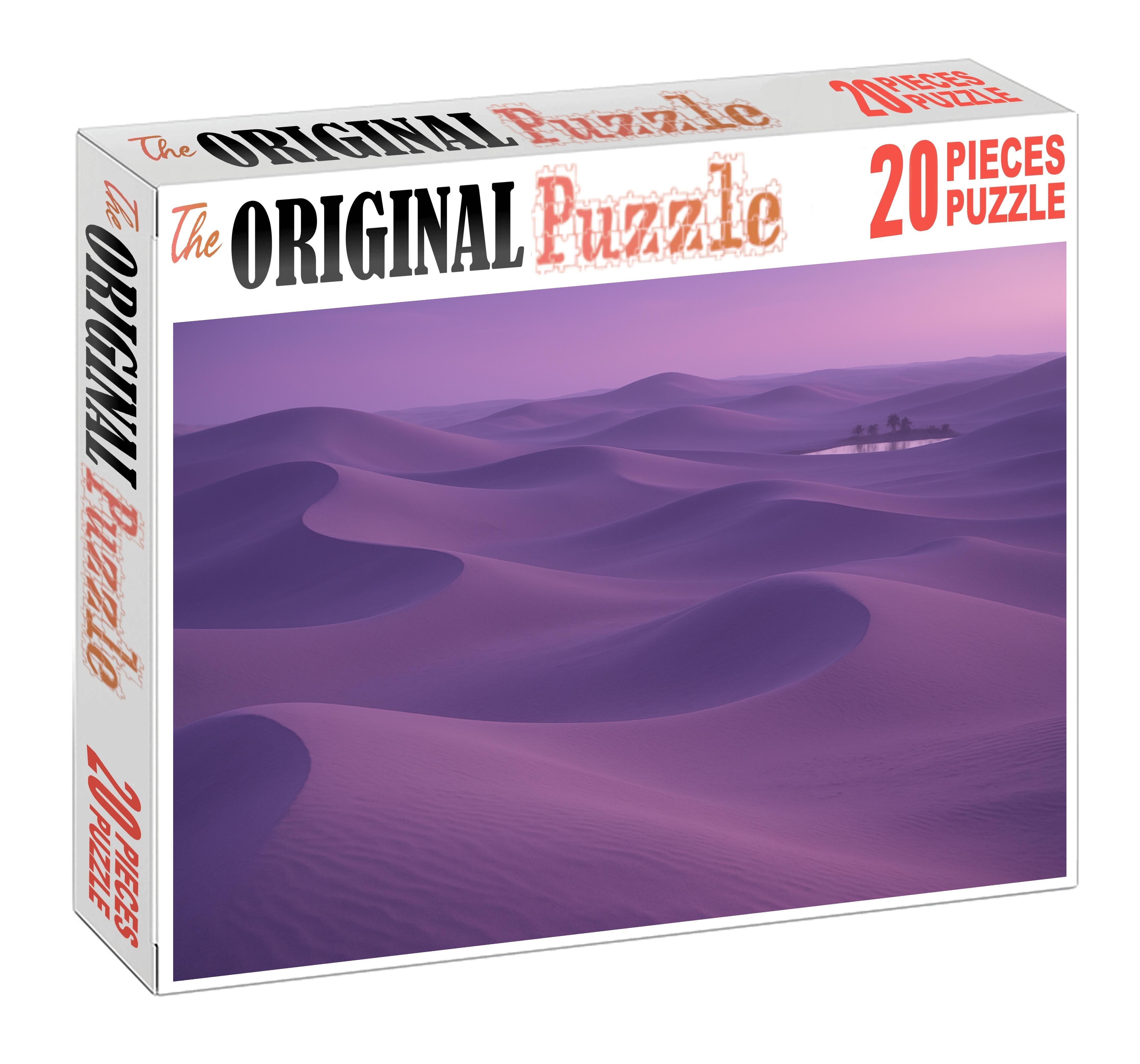Dusky Lavender Dunes 200 Piece Puzzle