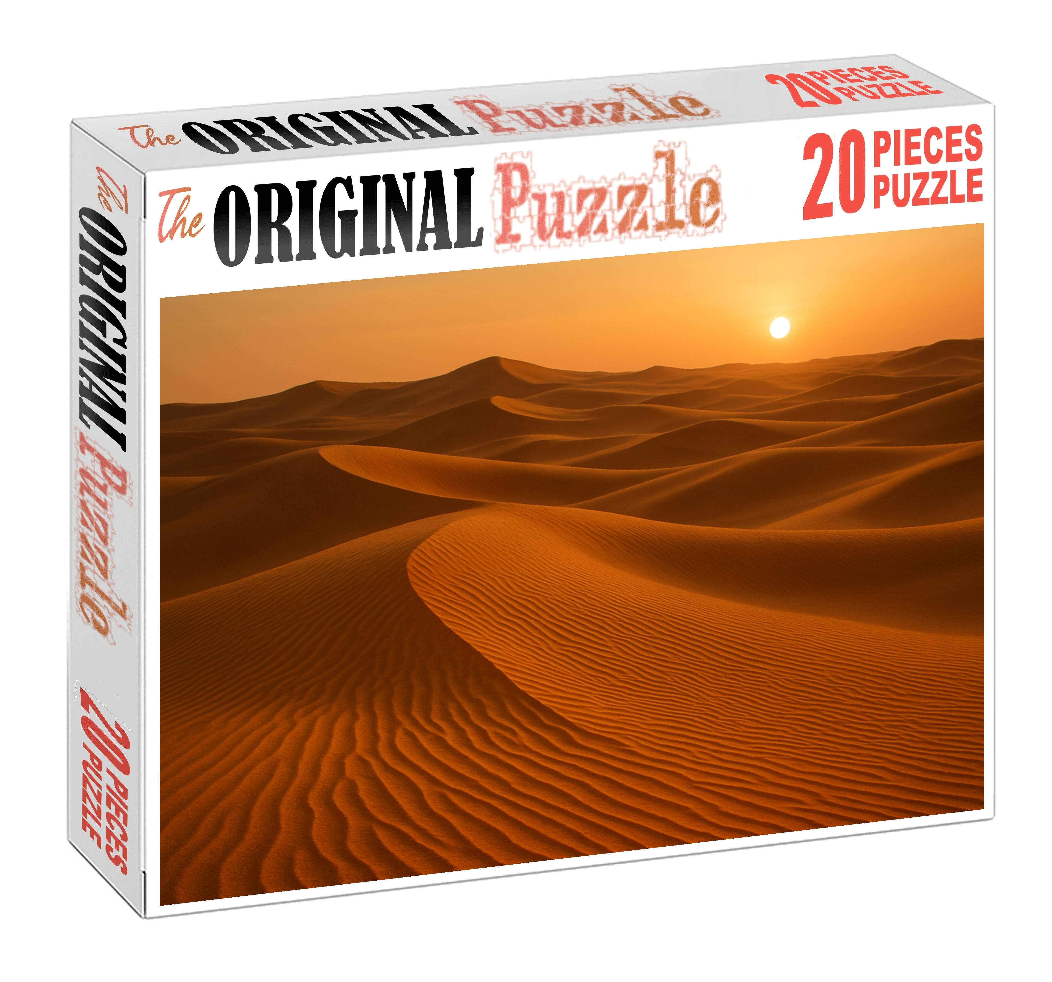 Golden Hour Rippled Dunes Family Puzzles