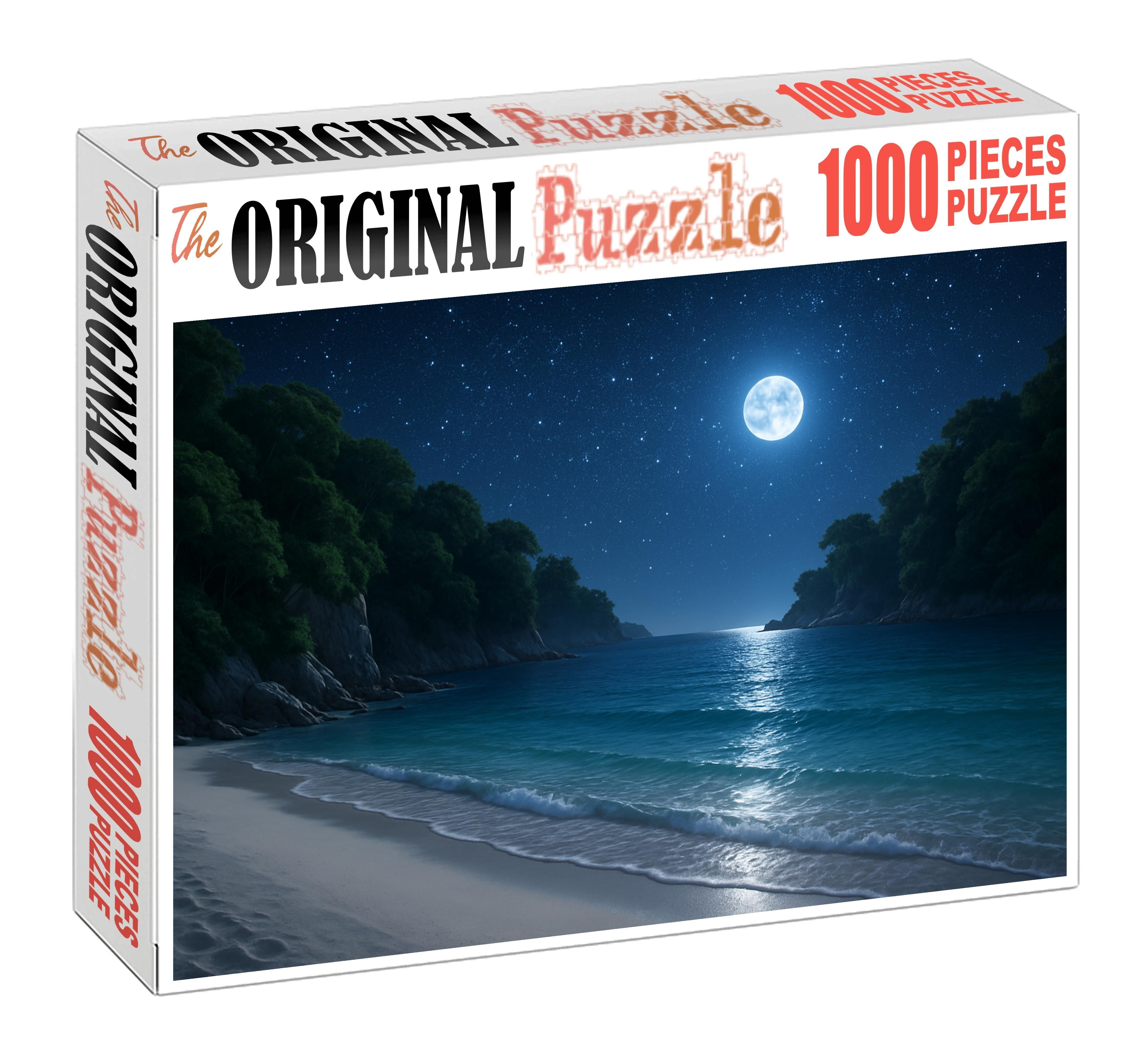 Secluded Moonlit Bay 100 Piece Puzzle