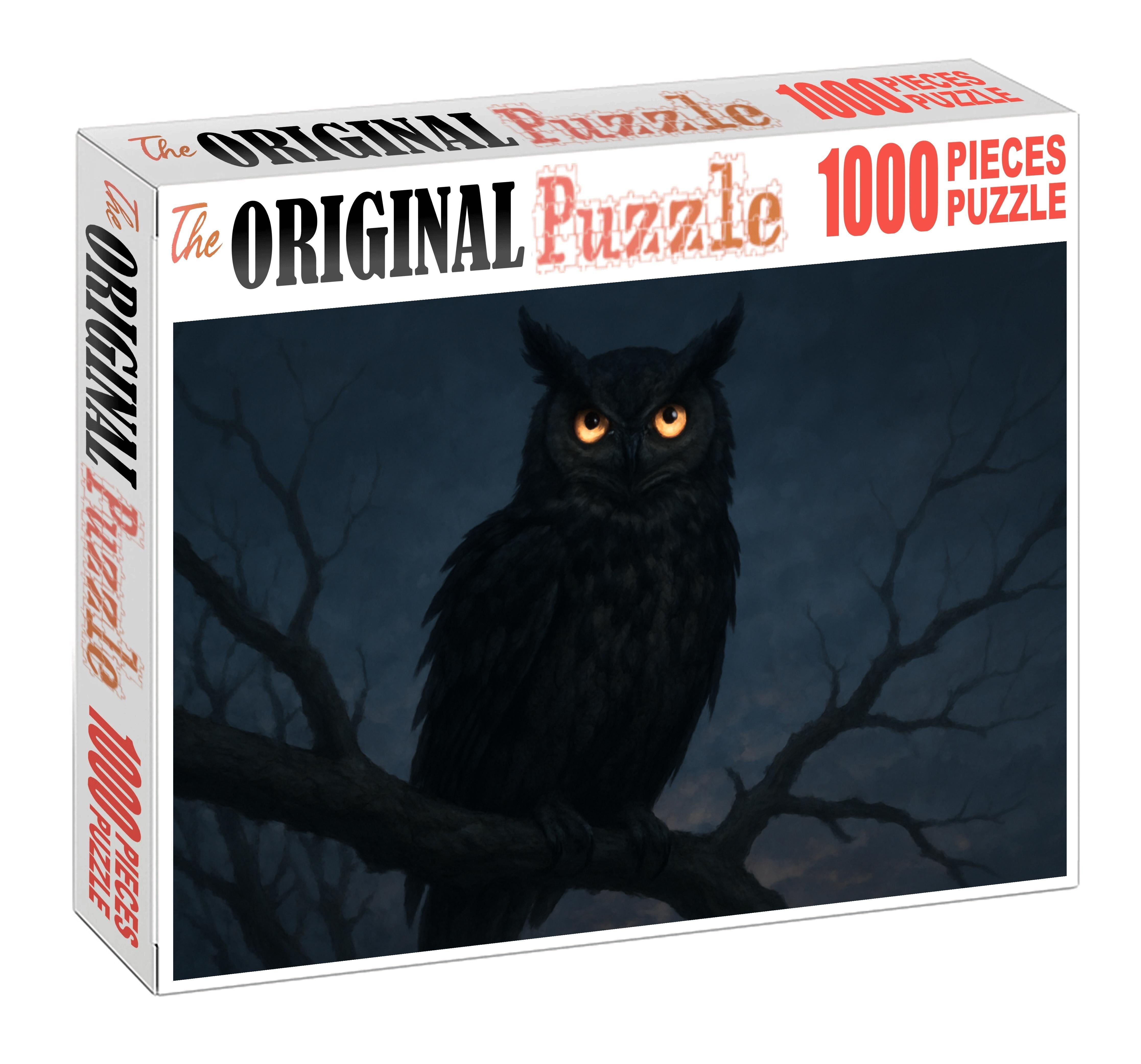 Duskrender Owl Silent Predator Of Twilight Woodlands Easy Puzzles