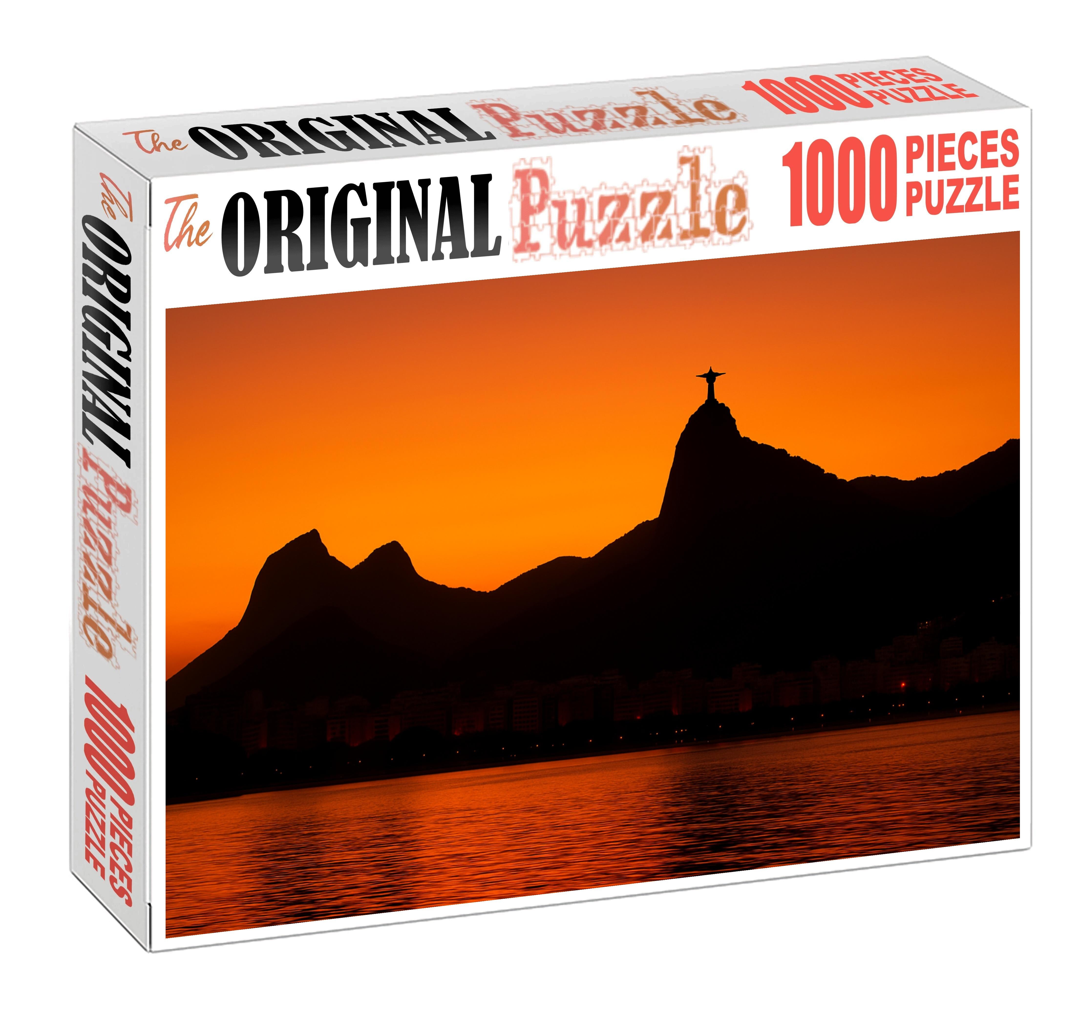 Rio De Janeiro Skyline Iconic Mountain-backed Coastal Panorama Ranked Top For Natural Integration 200 Piece Puzzle