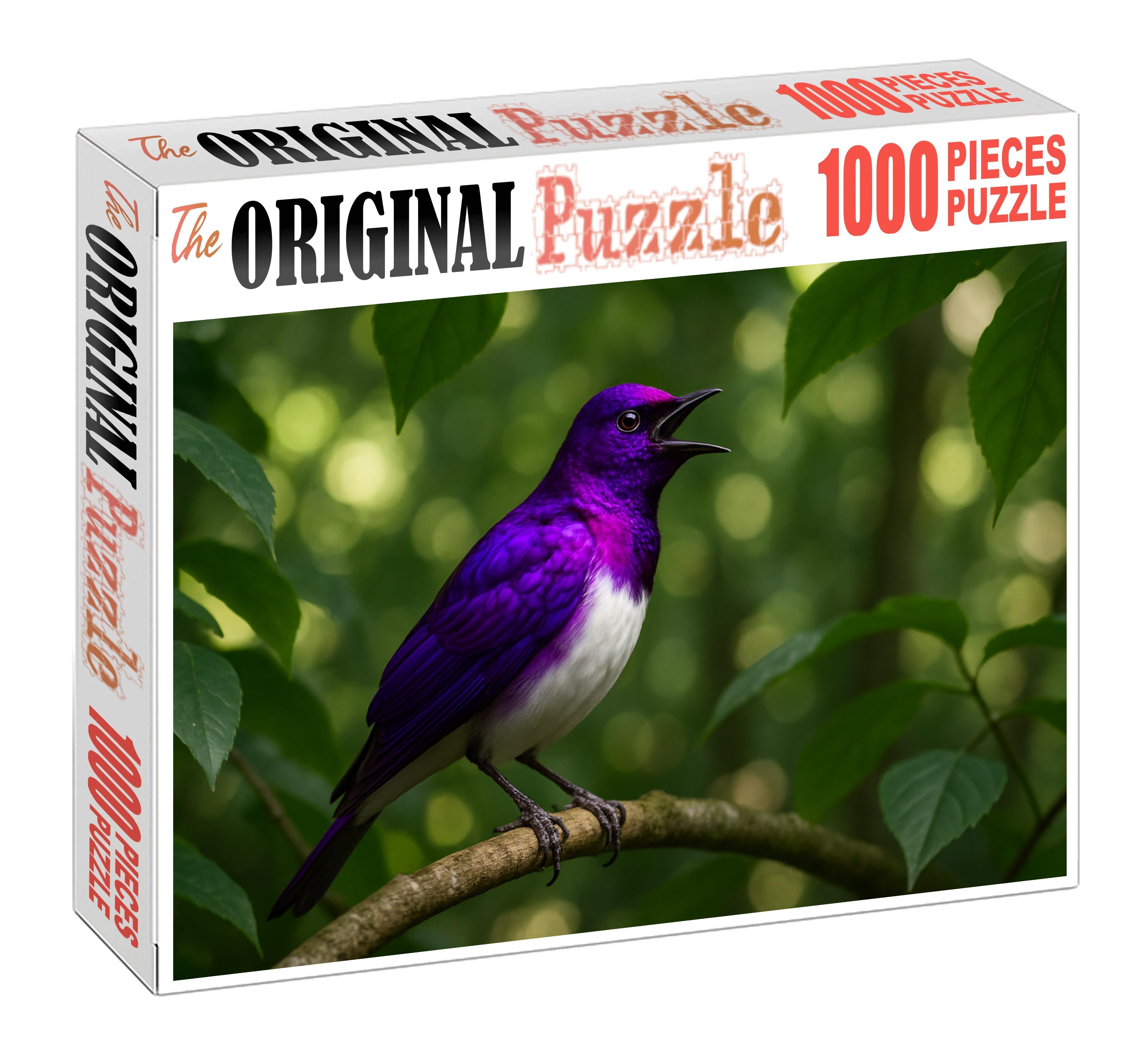Violet-backed Starling Jewel Of The Forest Canopy Puzzle For Kids