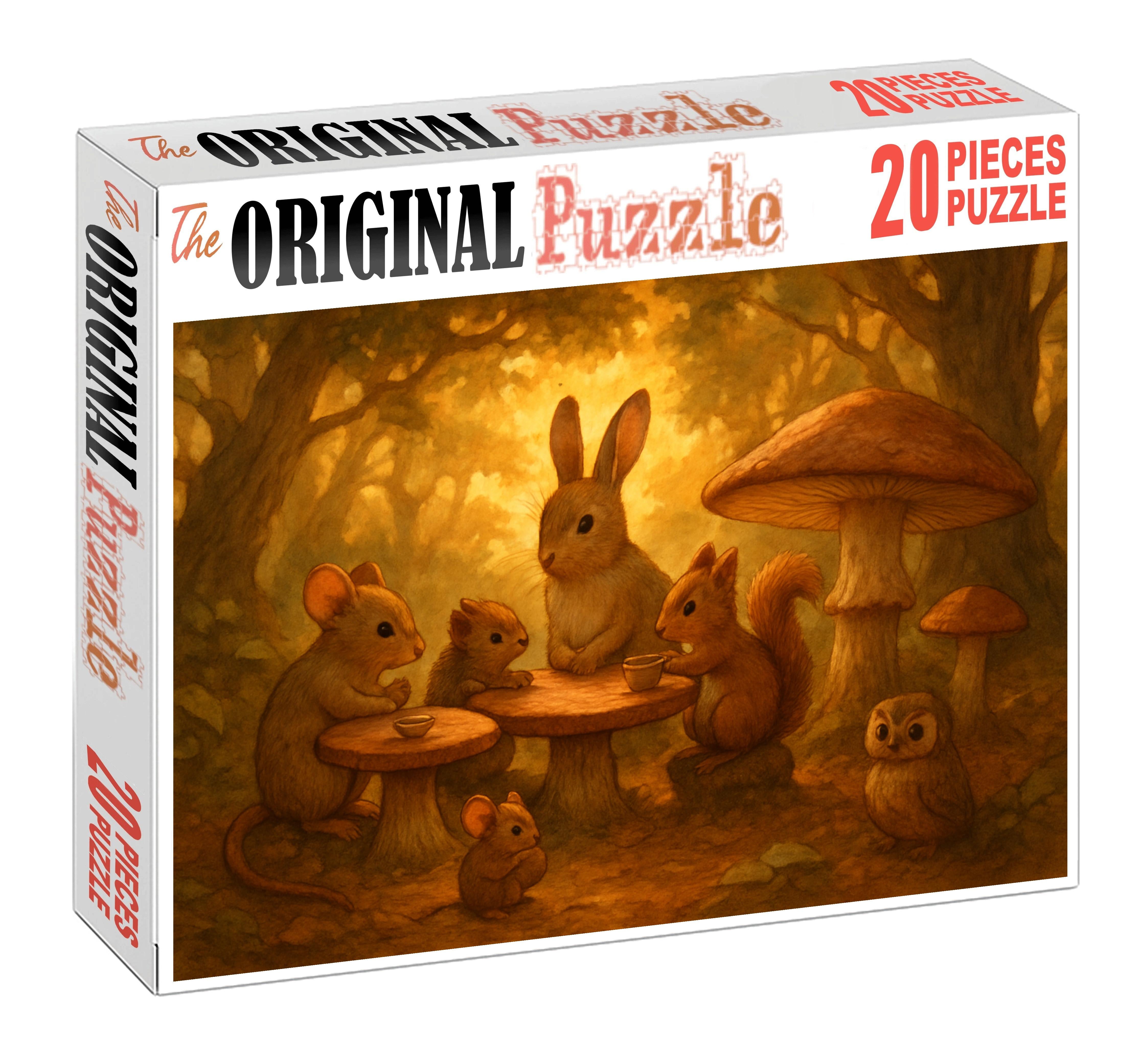 Whimsical Forest Tea Ceremony Puzzle Collection