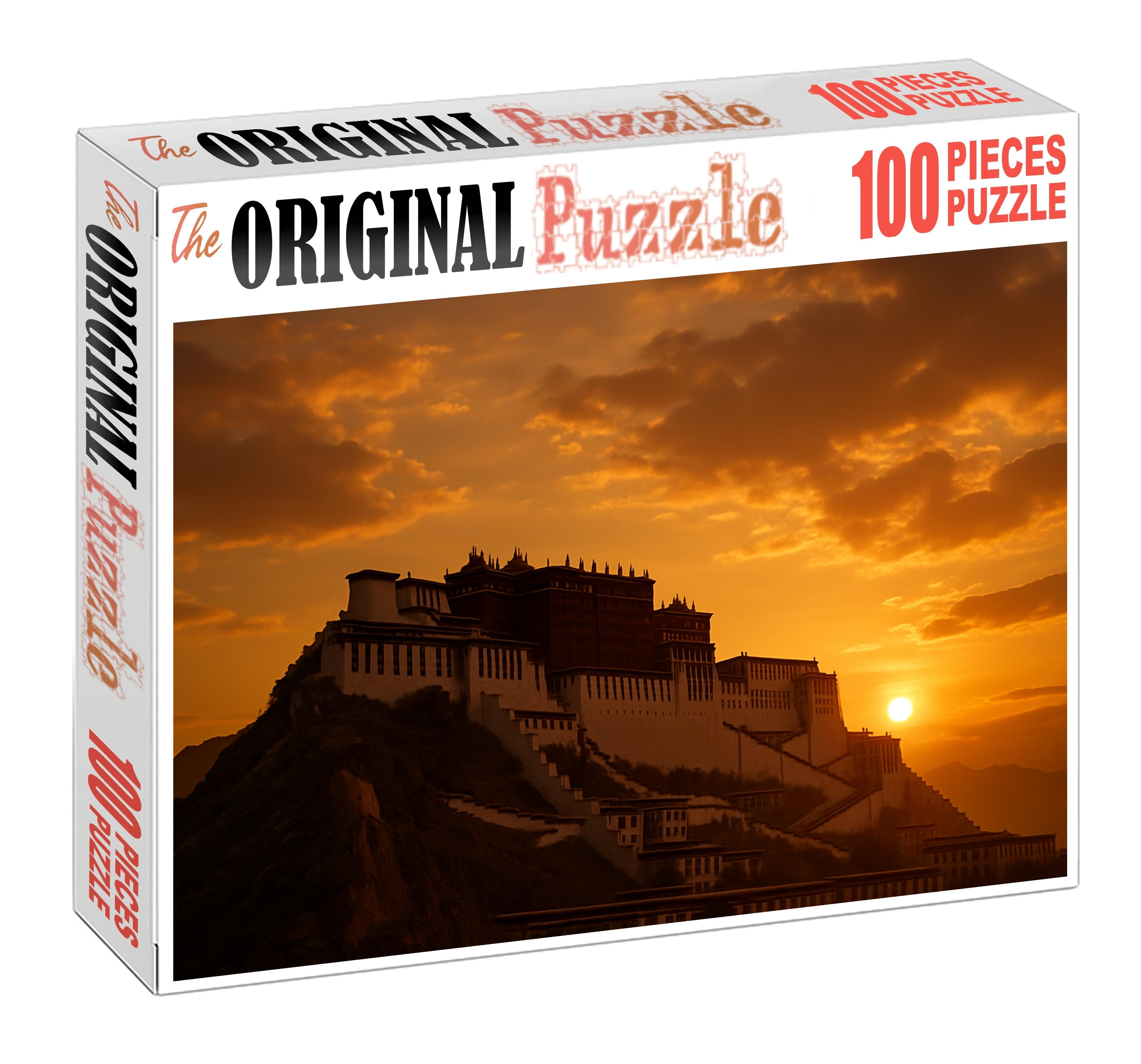 Potala Palace Perched In Lhasa Tibet China Recognized By 7320 Worldwide As A Spiritual And Historical Fortress Unique Puzzle Design