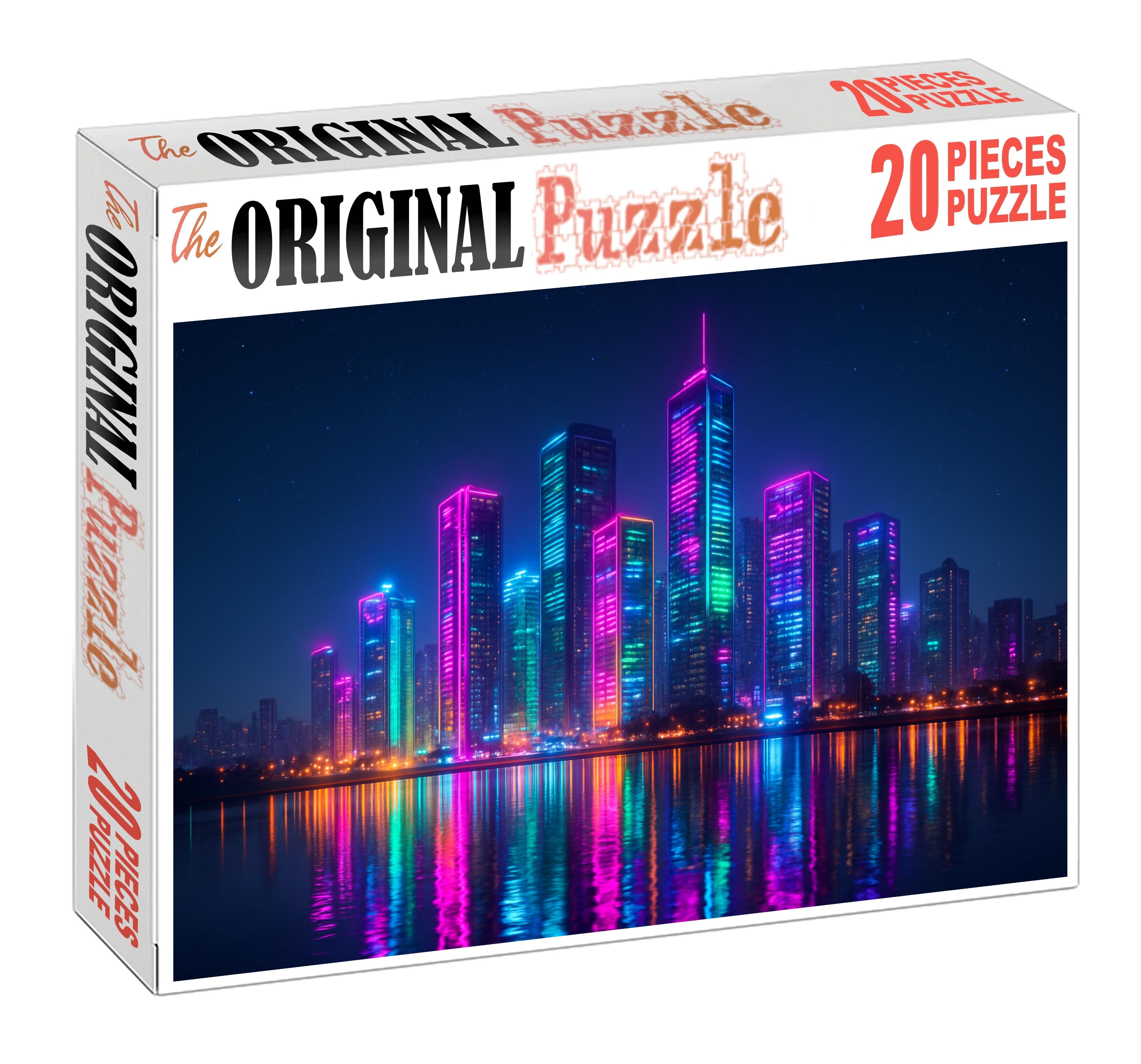 Seoul Gangnam Skyline The Trendsetting Modern Cluster 100 Piece Puzzle