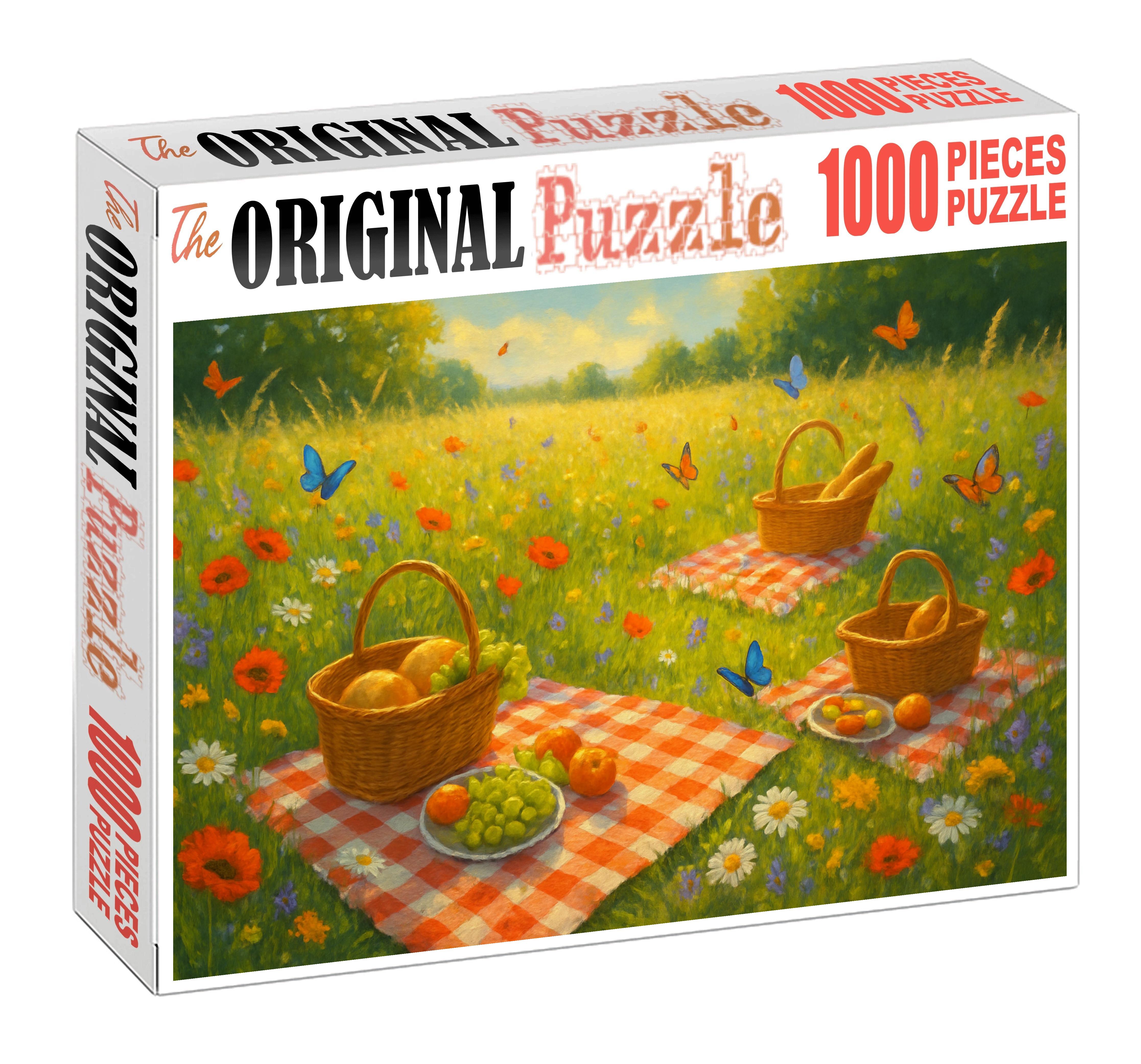 Verdant Meadow Picnic Puzzle Collection