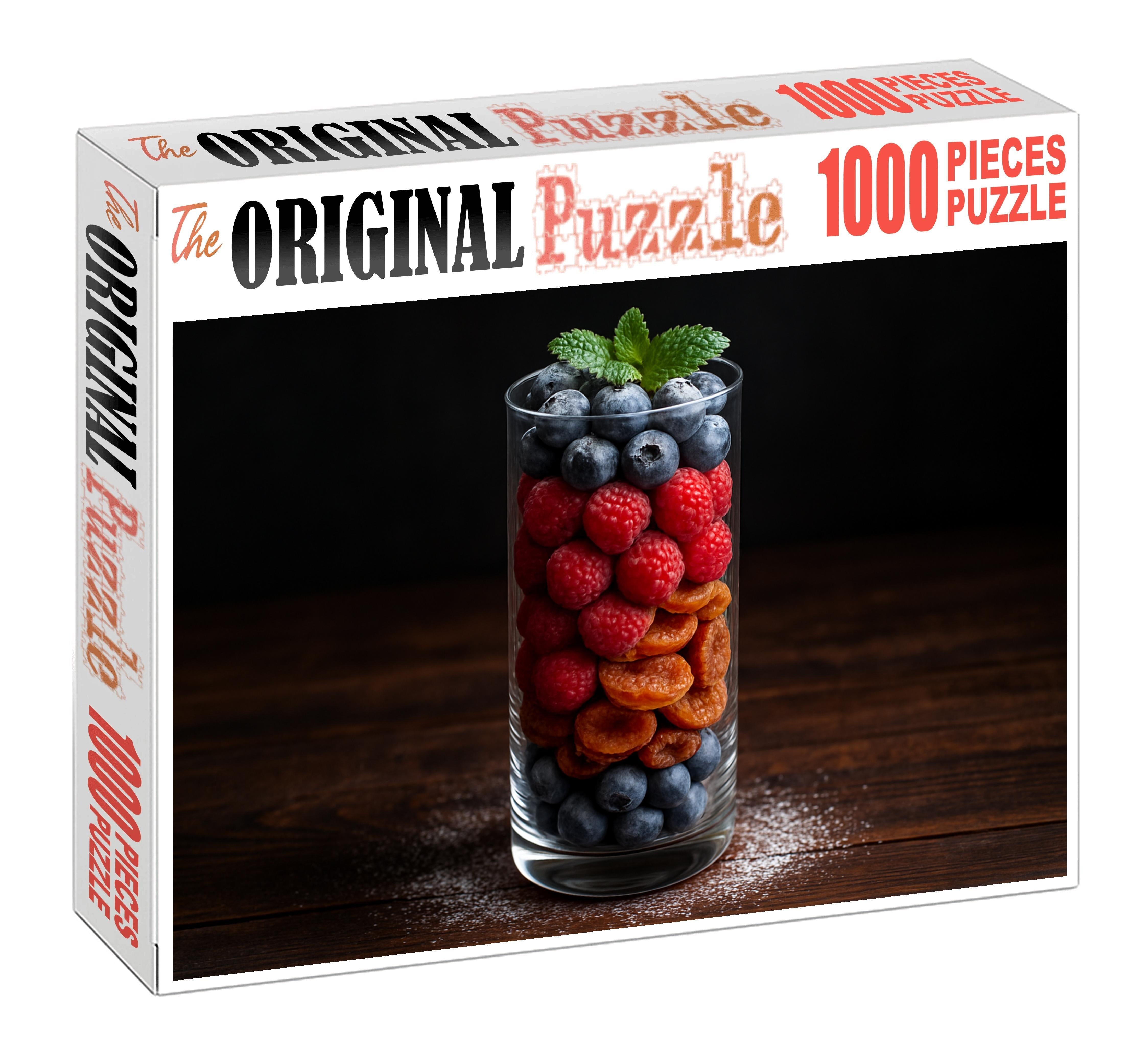 Berry Cascade Tower Layered Fresh And Dried Berry Fusion Puzzle Challenge
