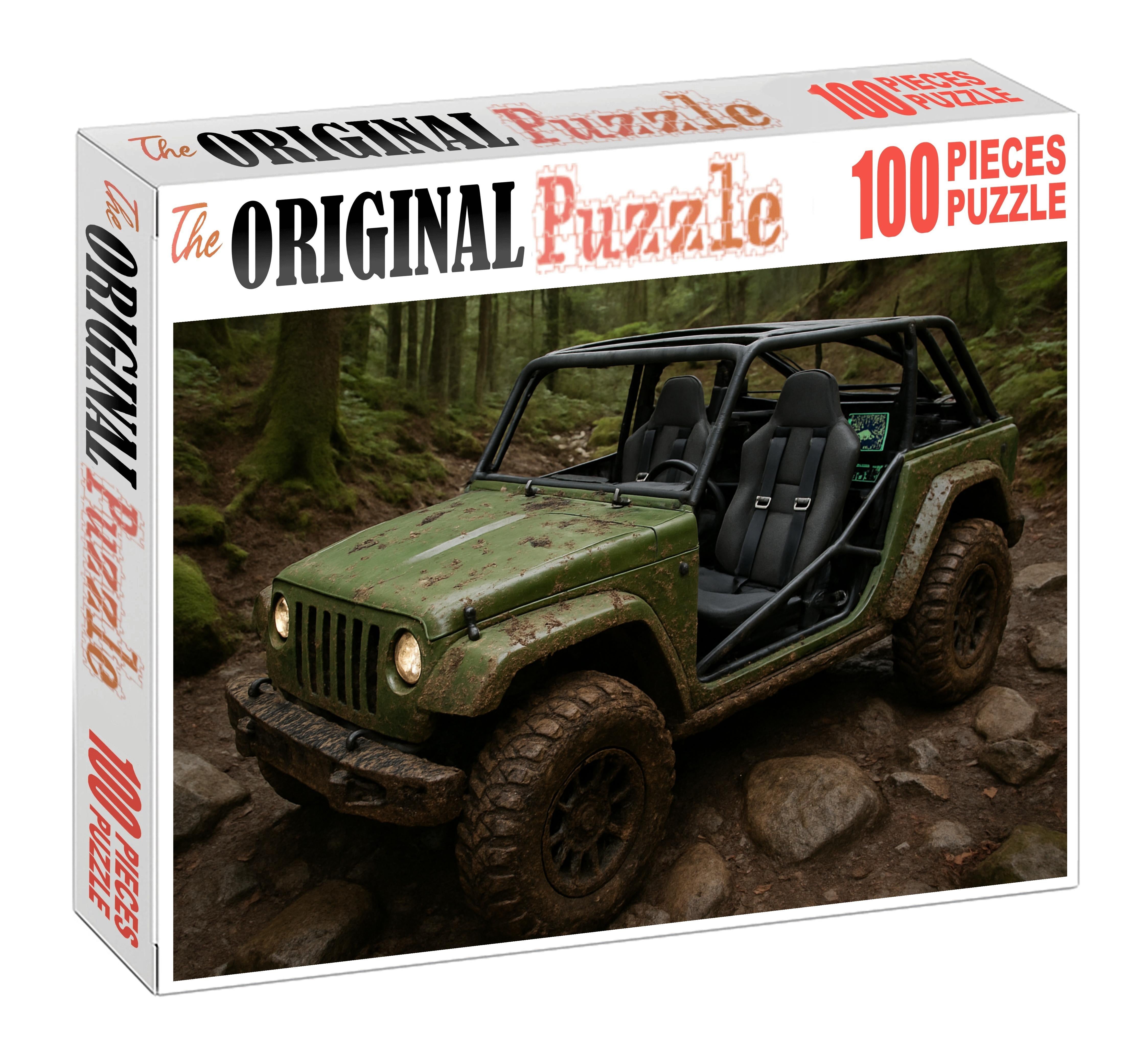 Tempest Striker Rally-honed All-terrain Racer With Advanced Four-wheel Drive Large Format Puzzle