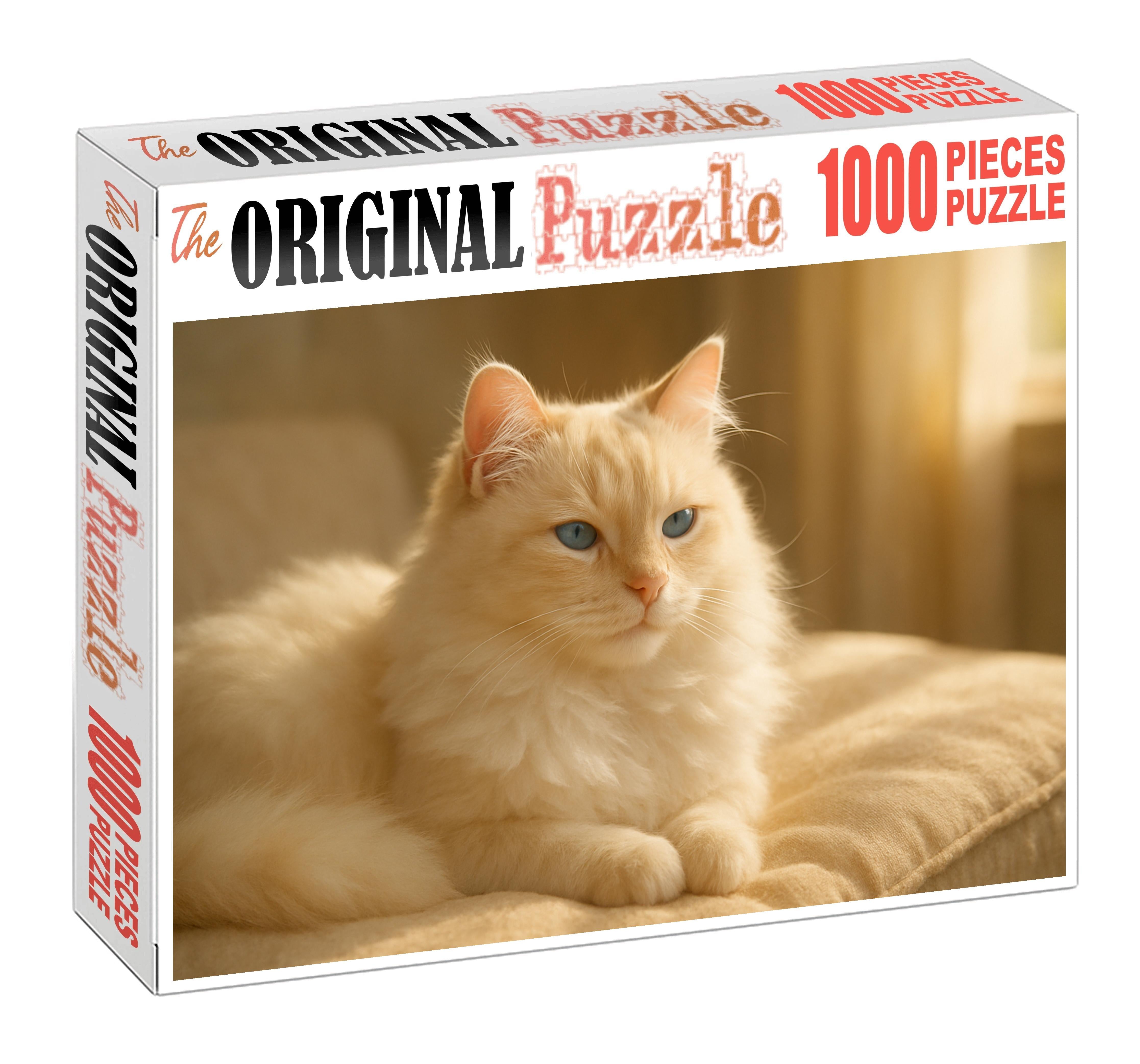 Pearl Frost Fluffy Creamy White With Tender Spirit Puzzle Fun