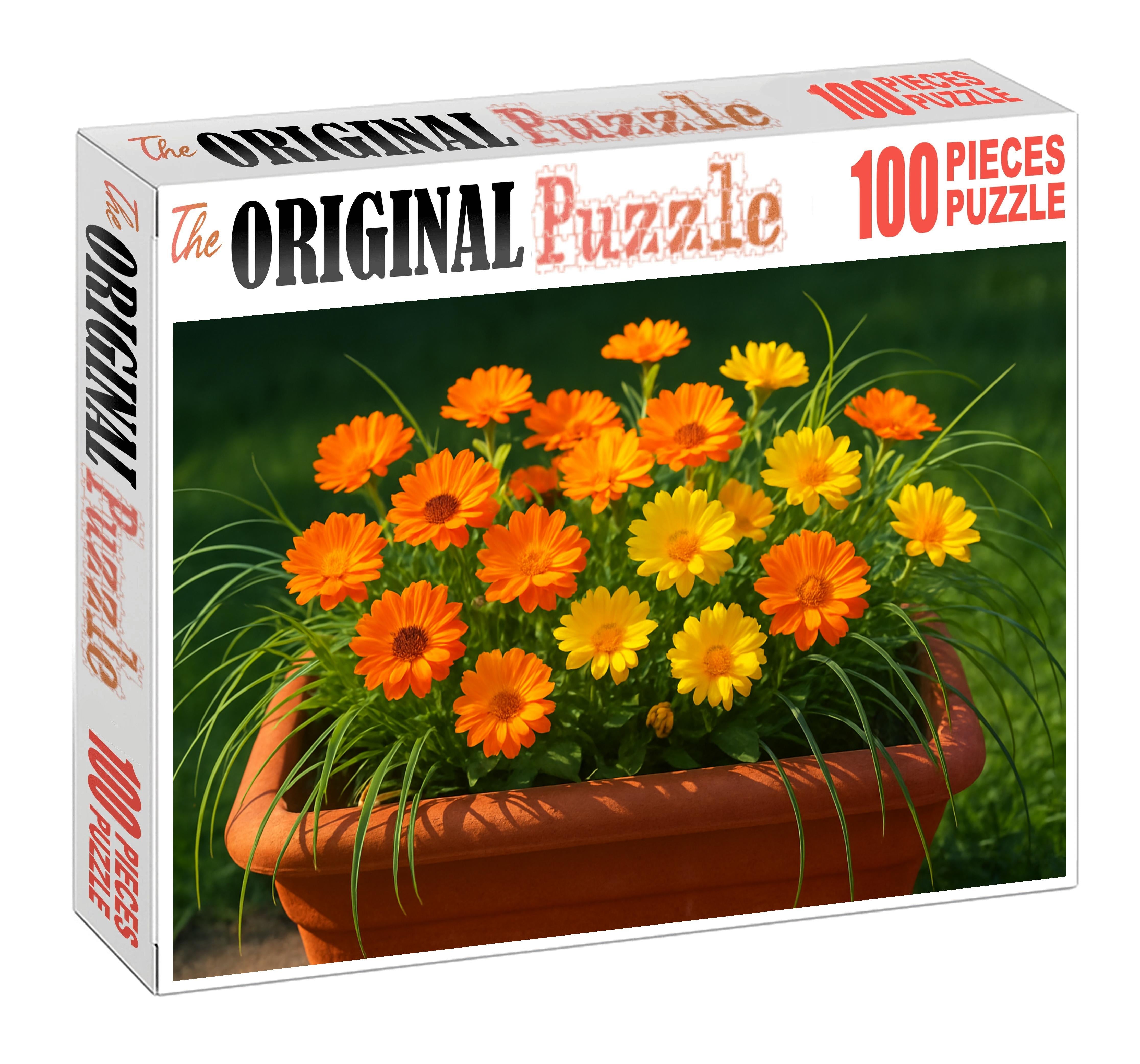 Sunburst Terrace Planter 50 Piece Puzzle