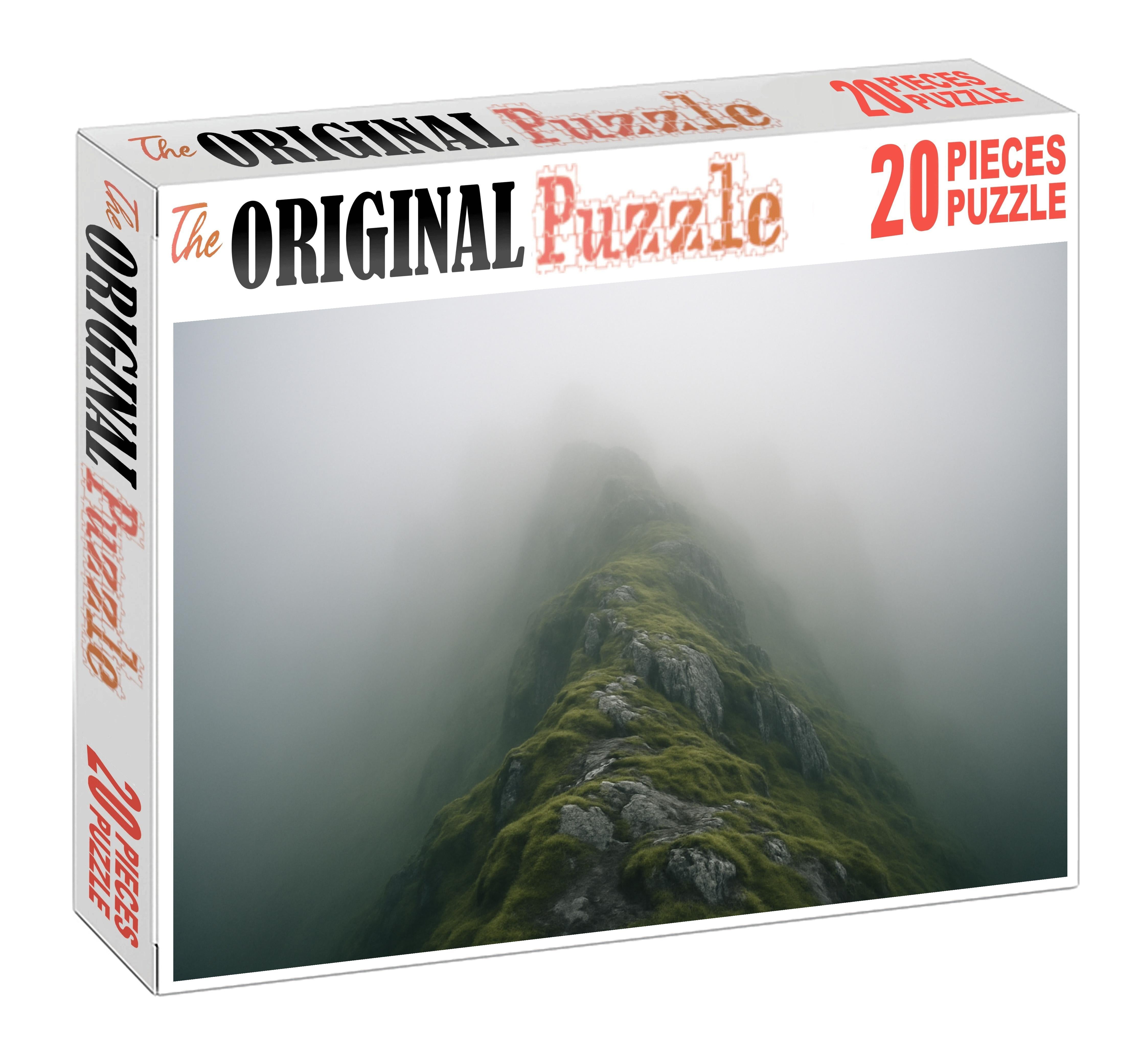 Foggy Mountain Ridge Premium Puzzle Pieces
