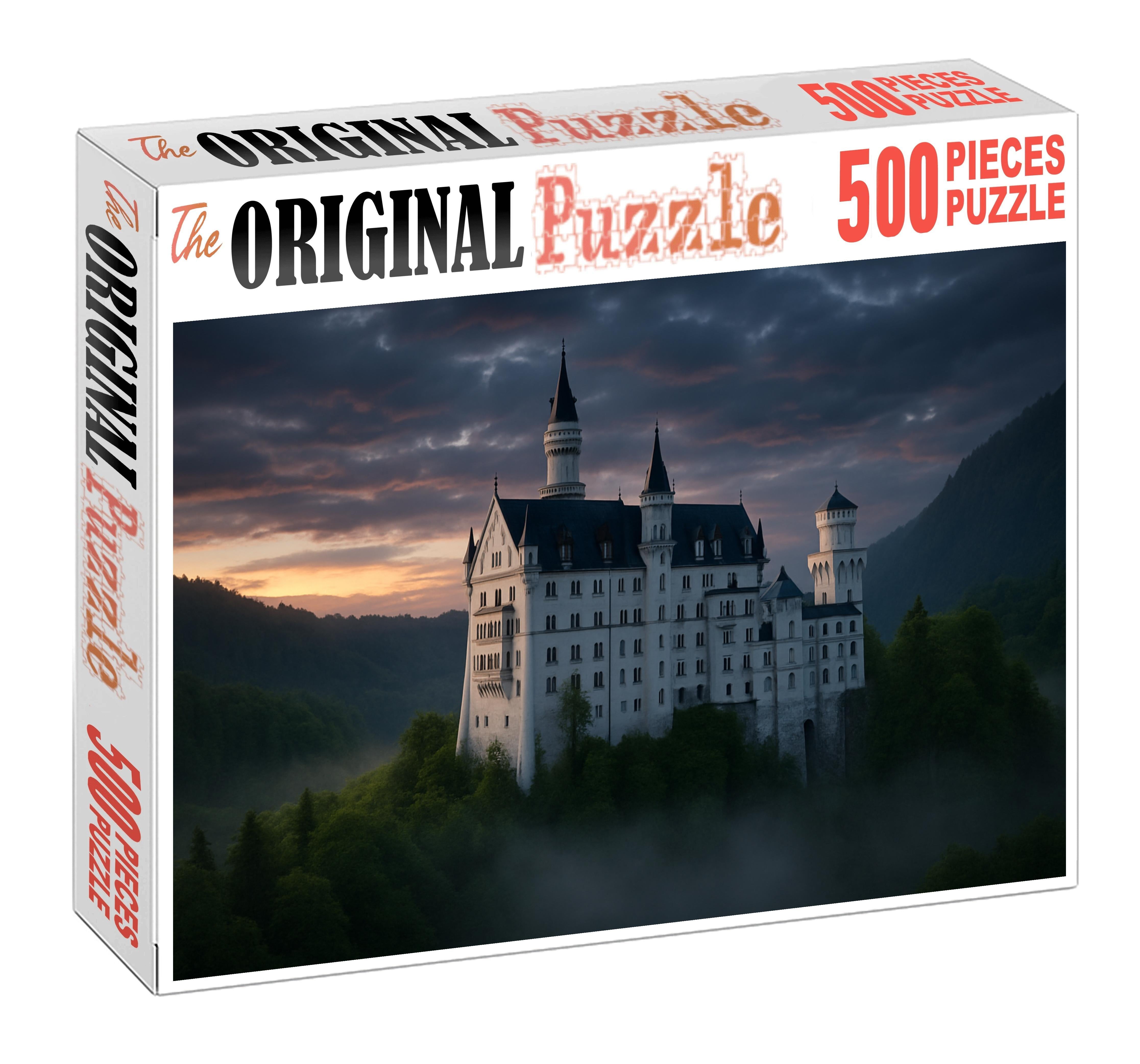 Neuschwanstein Castle Bavaria Germany Known By 6750 Worldwide As The Fairy Tale Palace Unique Puzzle Design