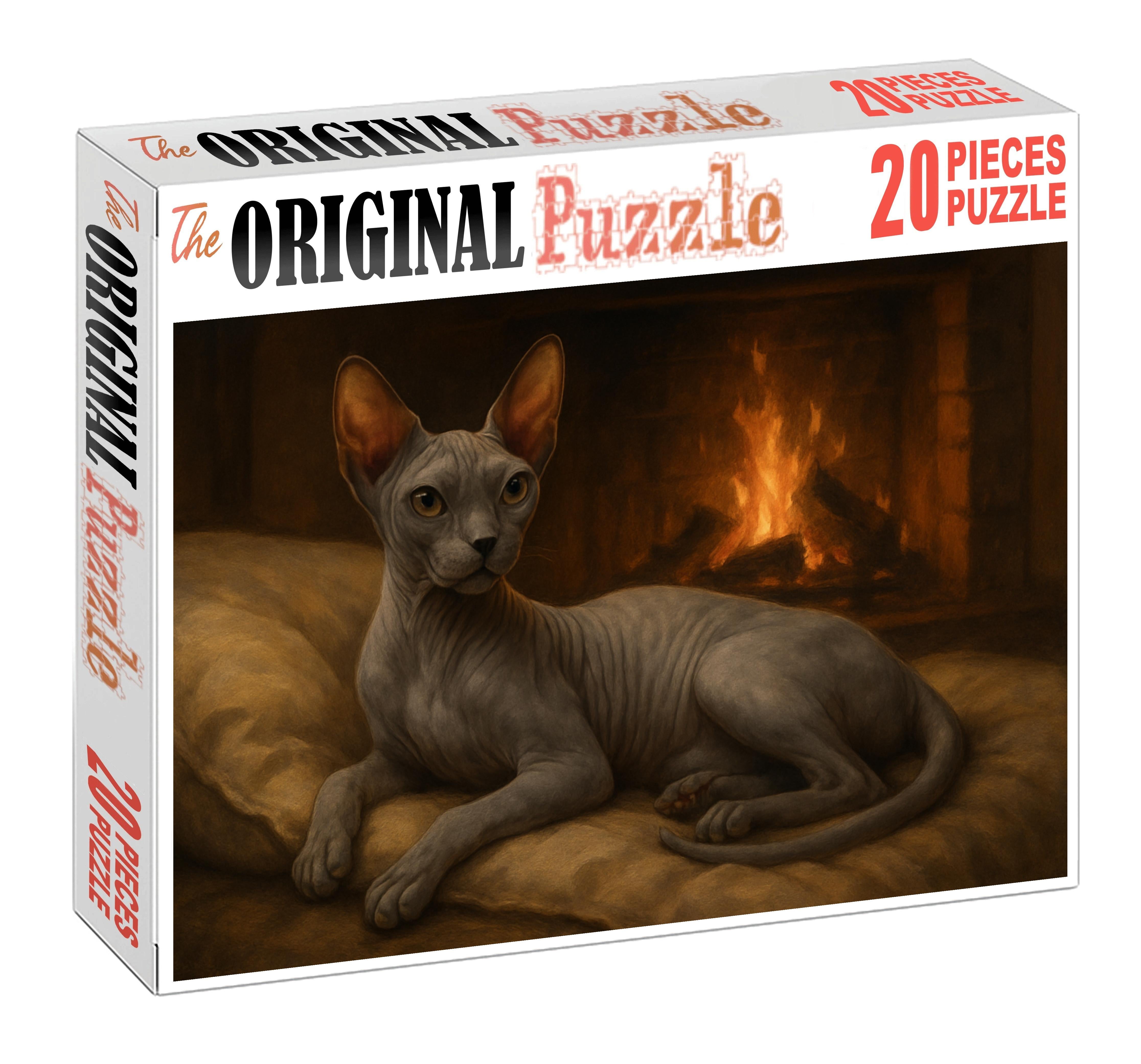 Pearl Grey Sphinx Puzzle Collection