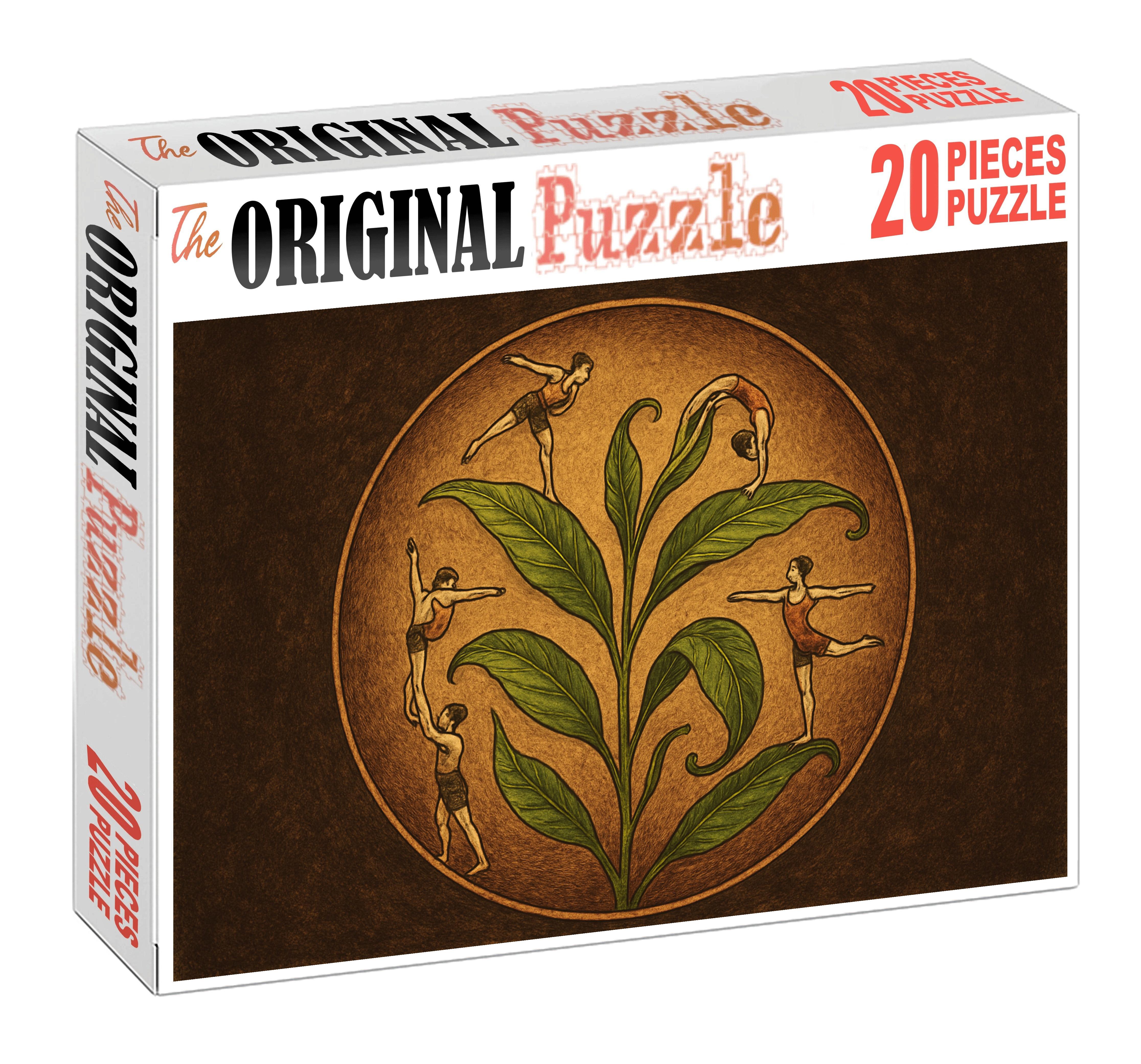 Whimsical Tea Leaf Circus 300 Piece Puzzle