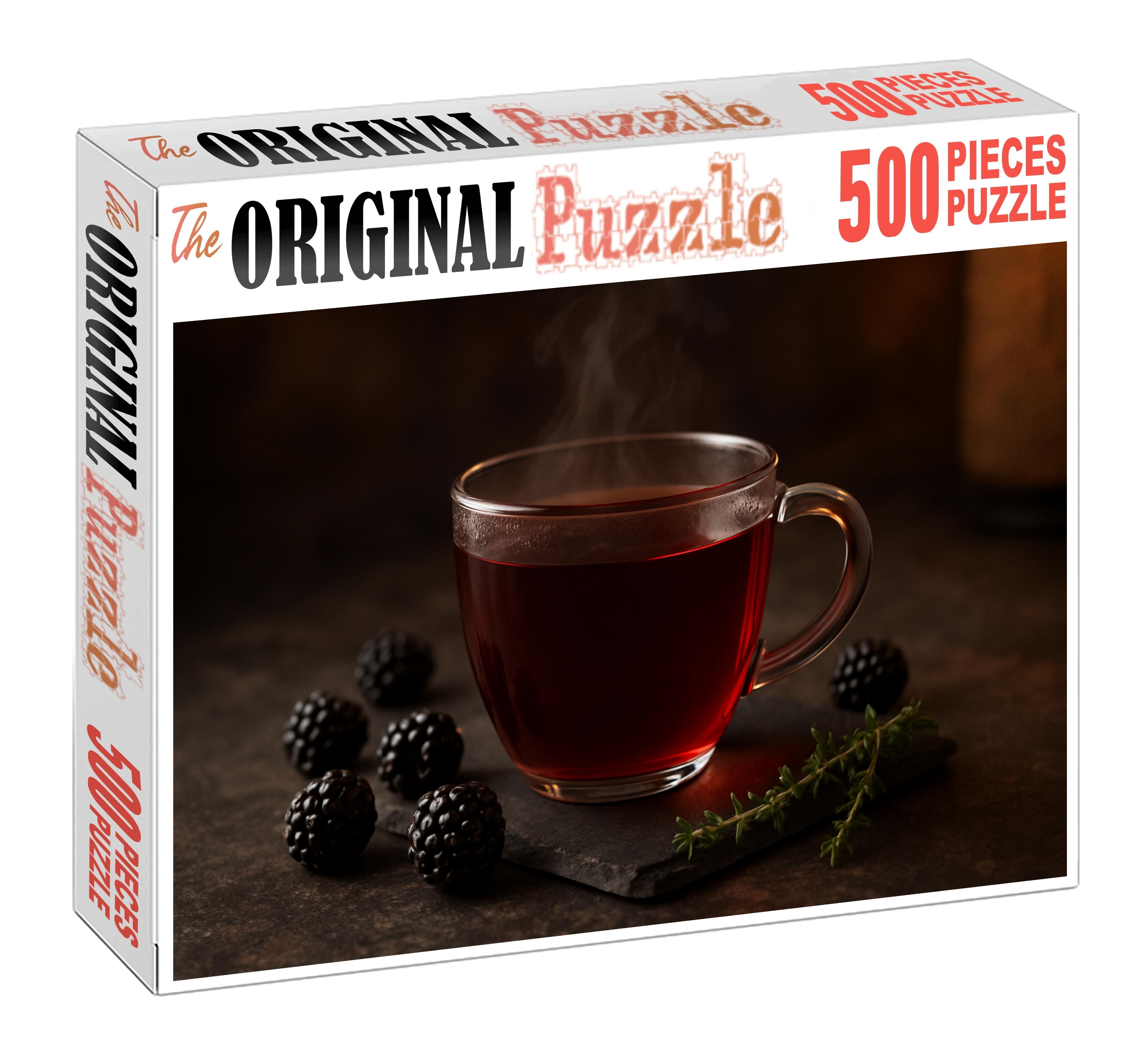 Berry Twilight Black Large Format Puzzle