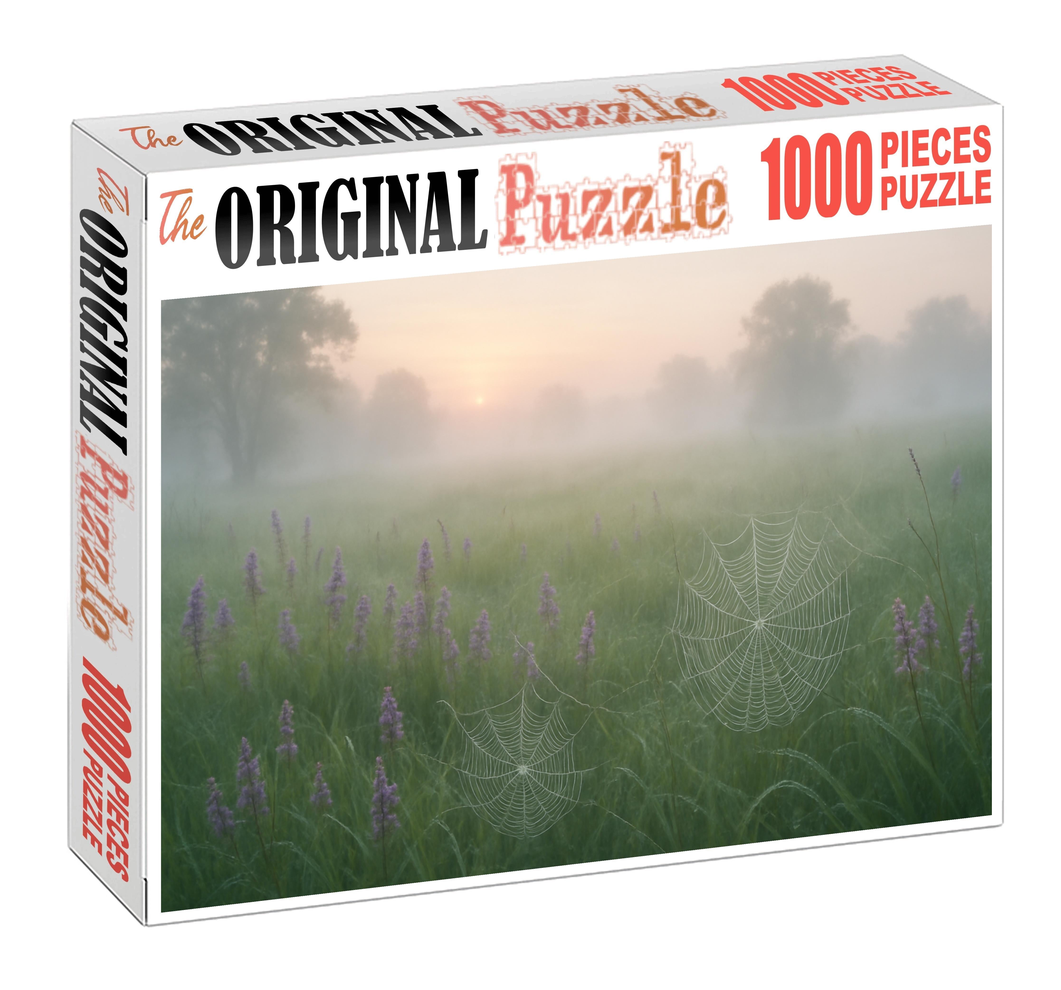 Meadow Mist Awakening Custom Jigsaw Puzzle