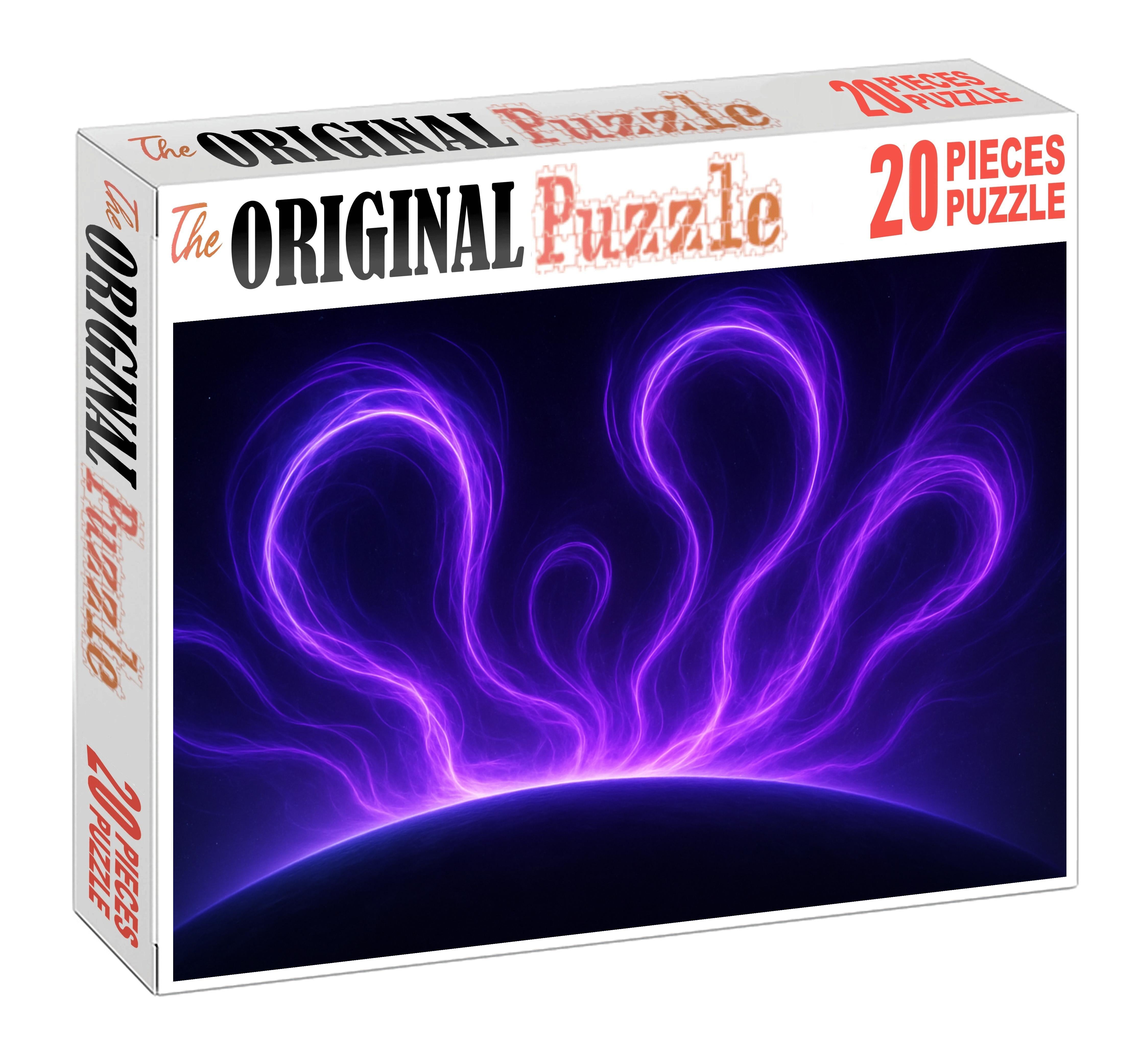 Violet Plasma Arcs Puzzle For Adults