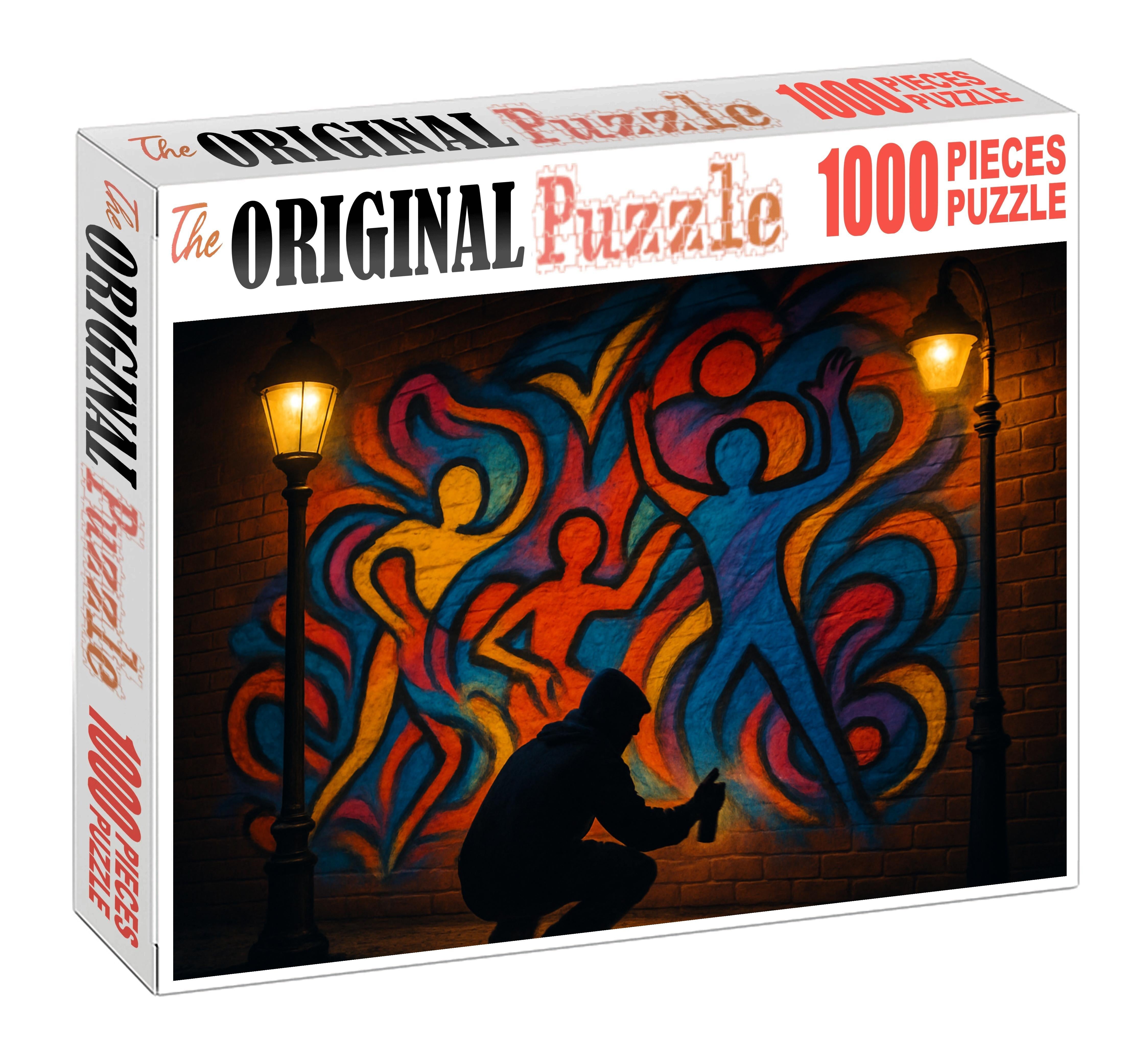 Urban Street Art Rebellion Vivid Graffiti And Underground Beats Puzzle Fun