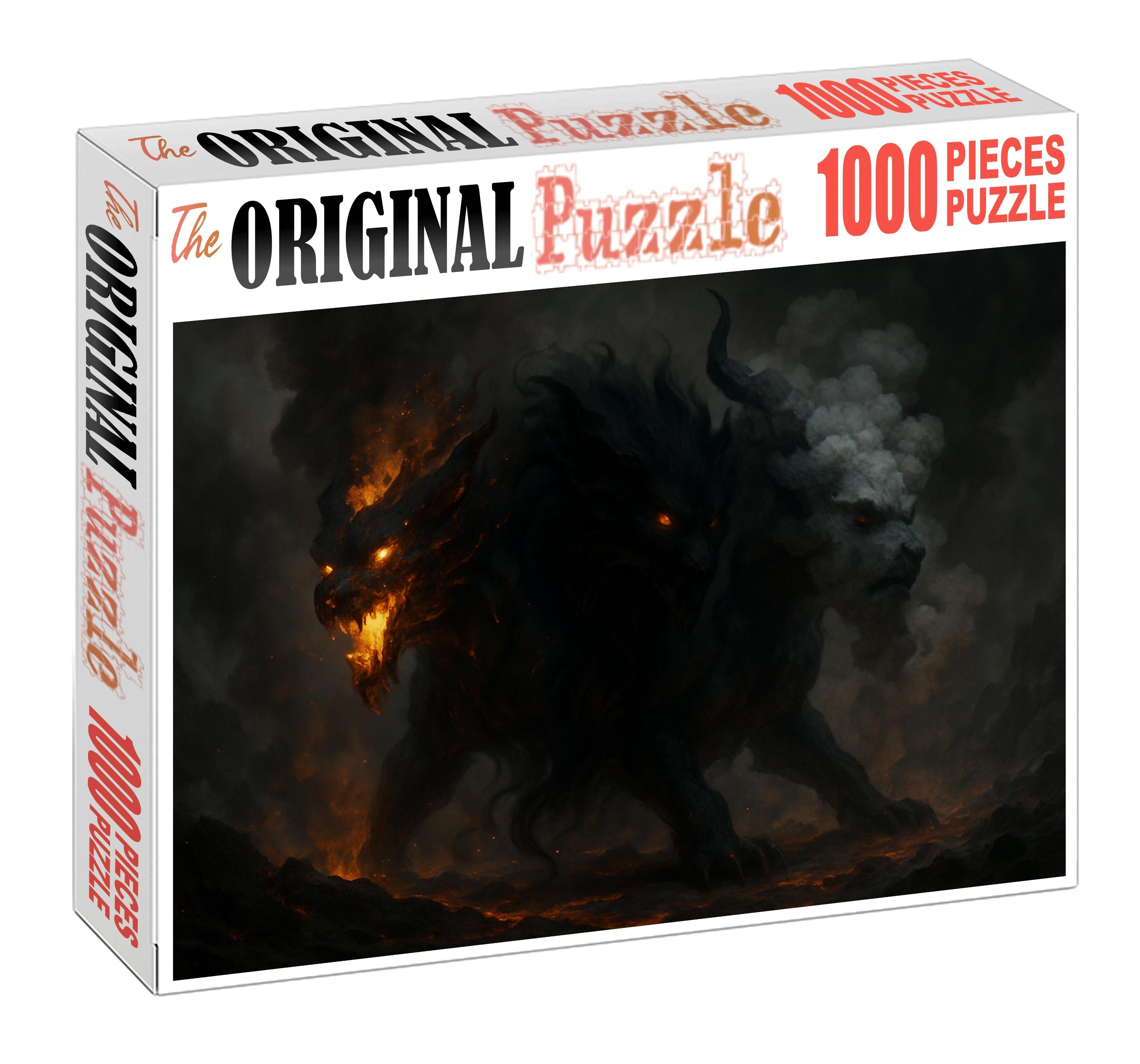 Duskfire Chimera Premium Puzzle Pieces