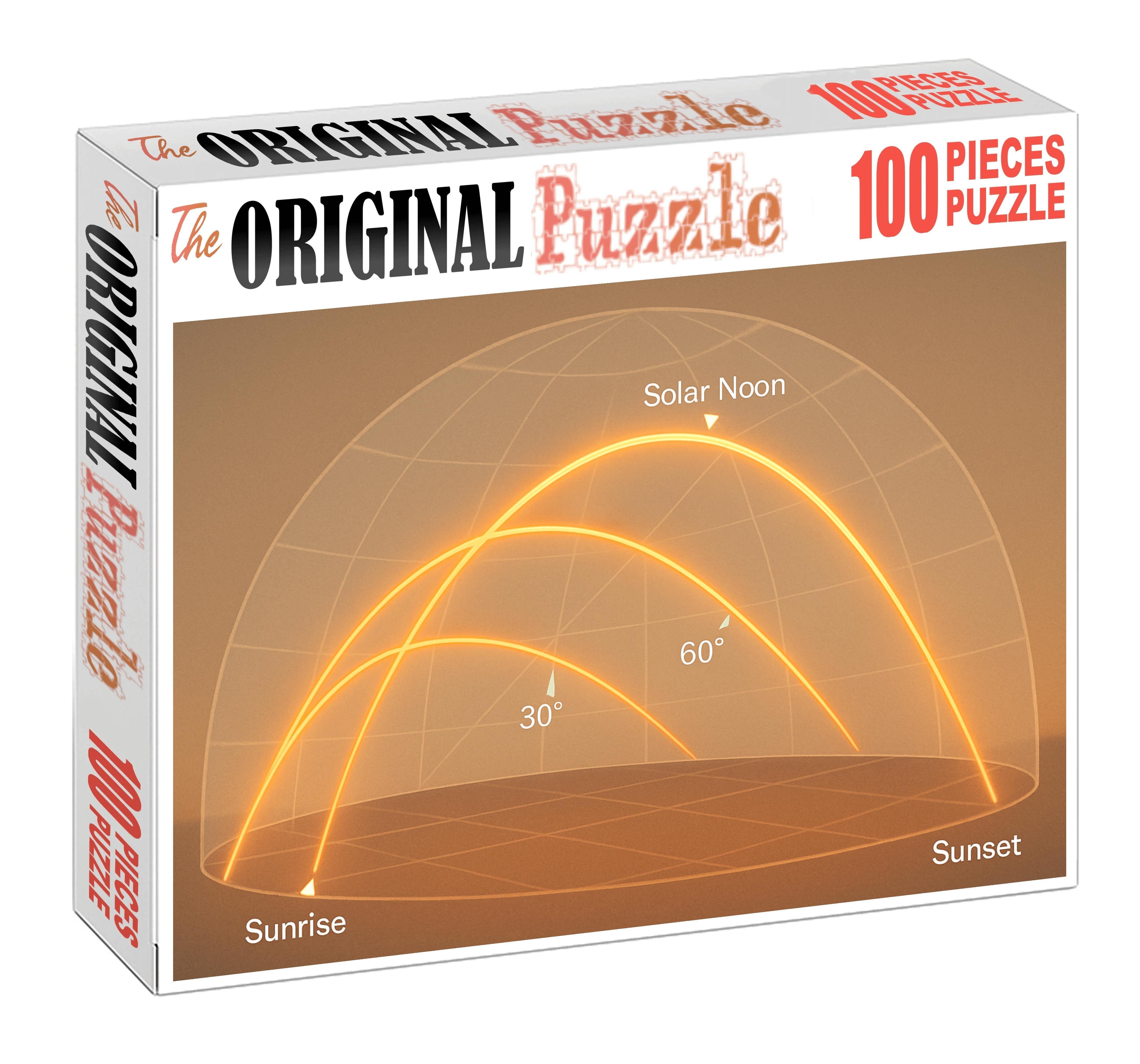 Sun Path And Shadow Projection Chart 500 Piece Puzzle