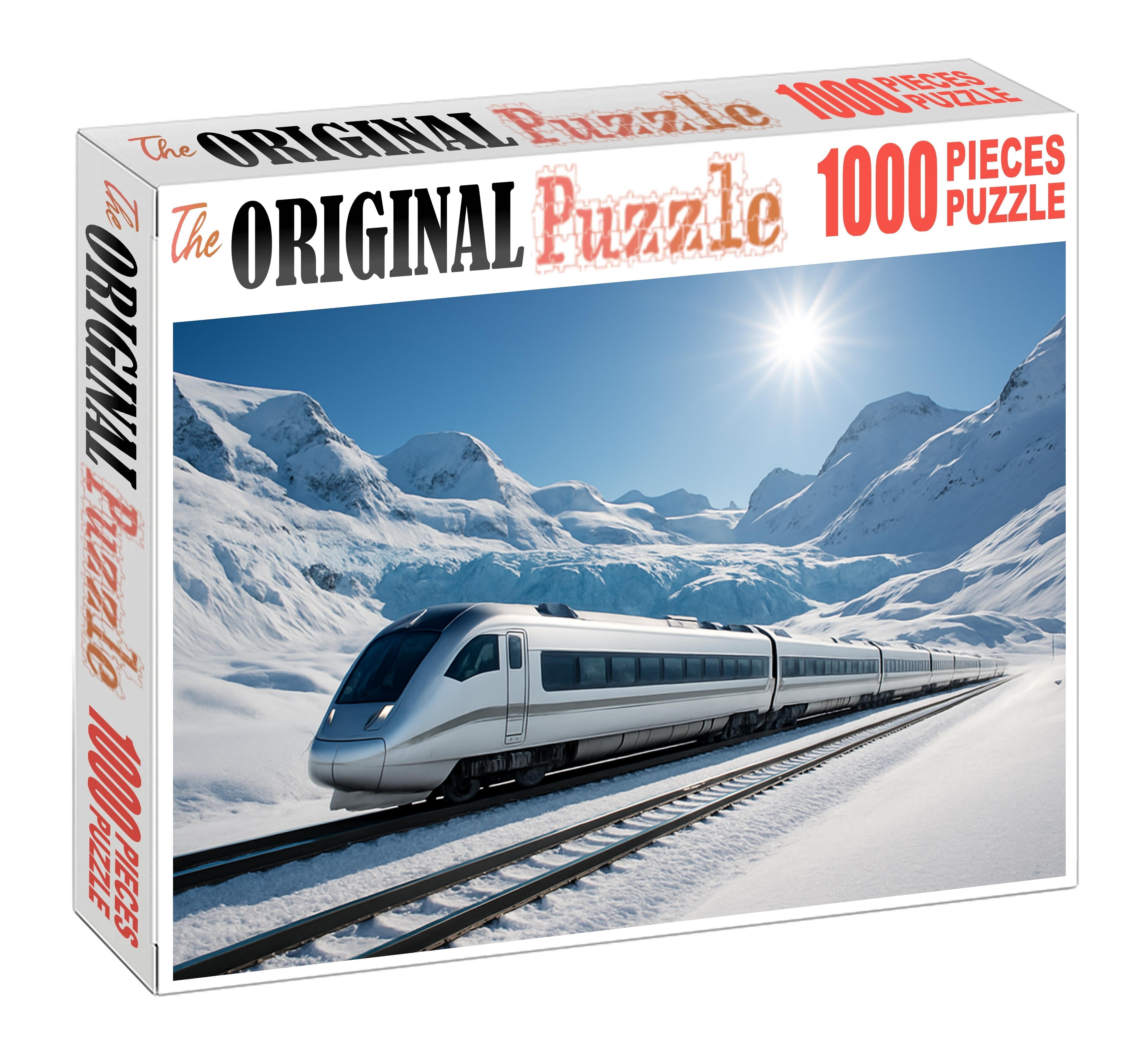 Glacier Streamliner Electric Express Large Format Puzzle