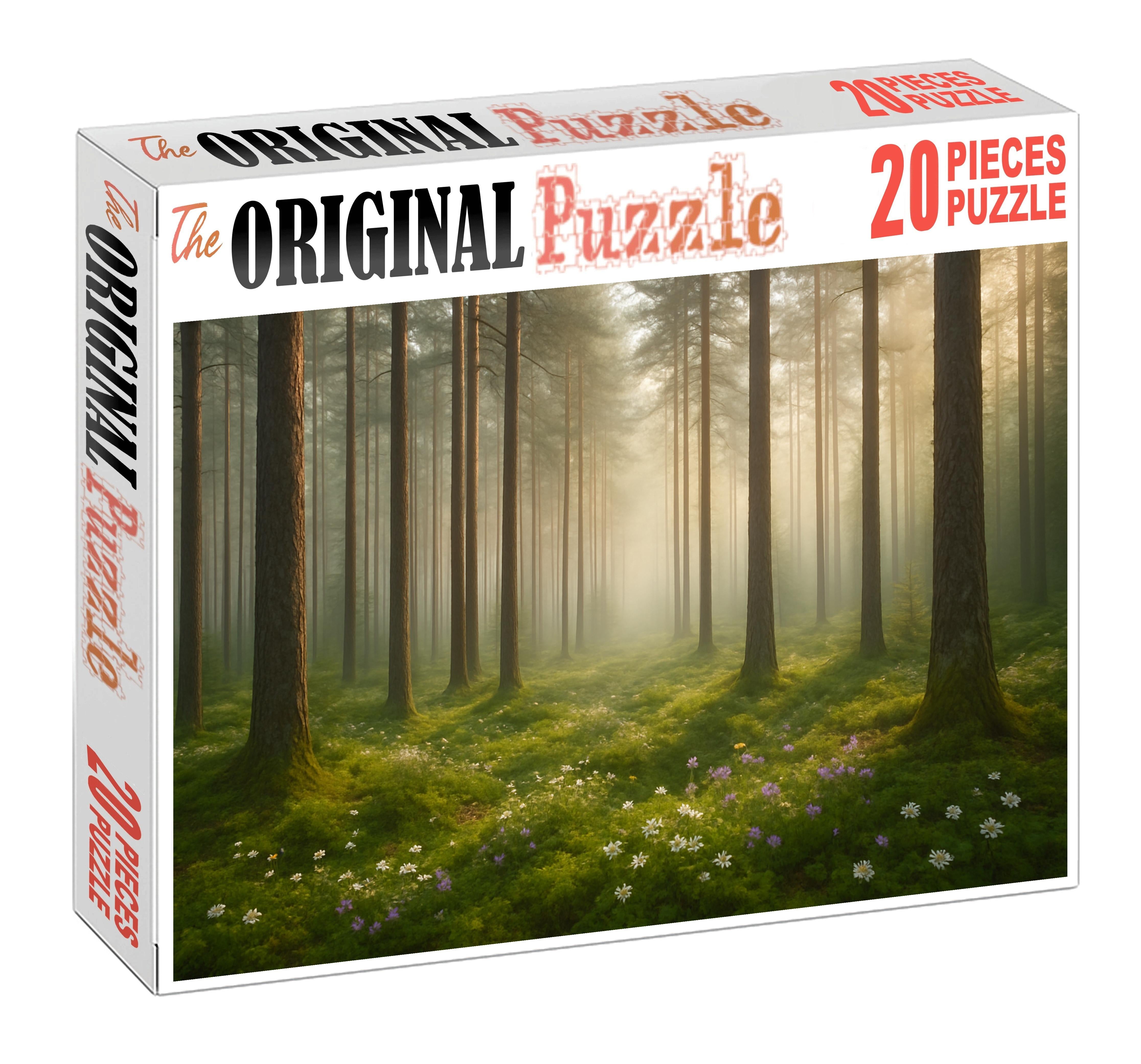 Veil Of Whispering Pines Large Format Puzzle