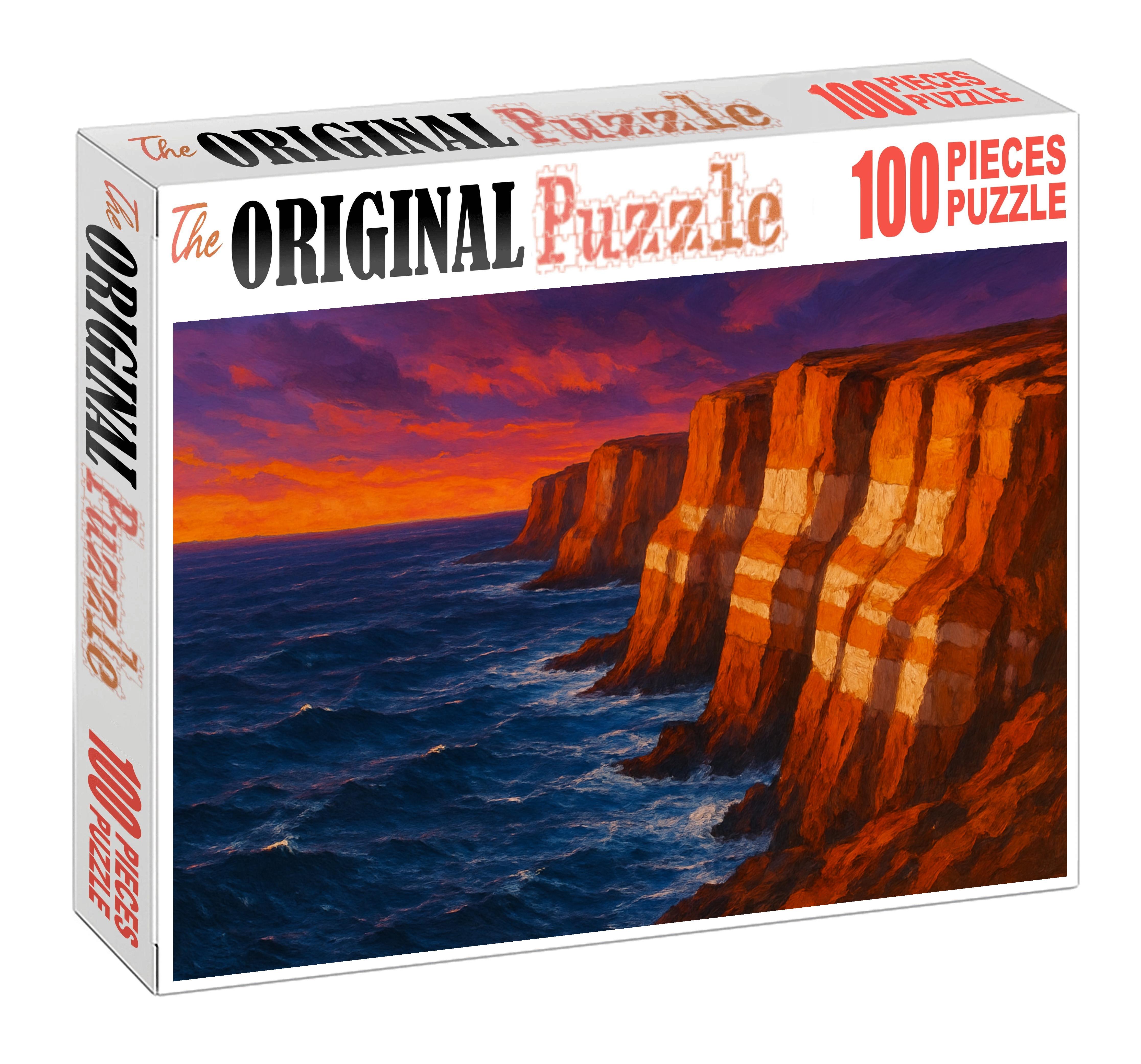 Twilight Cliffs Overlook Puzzle For Kids