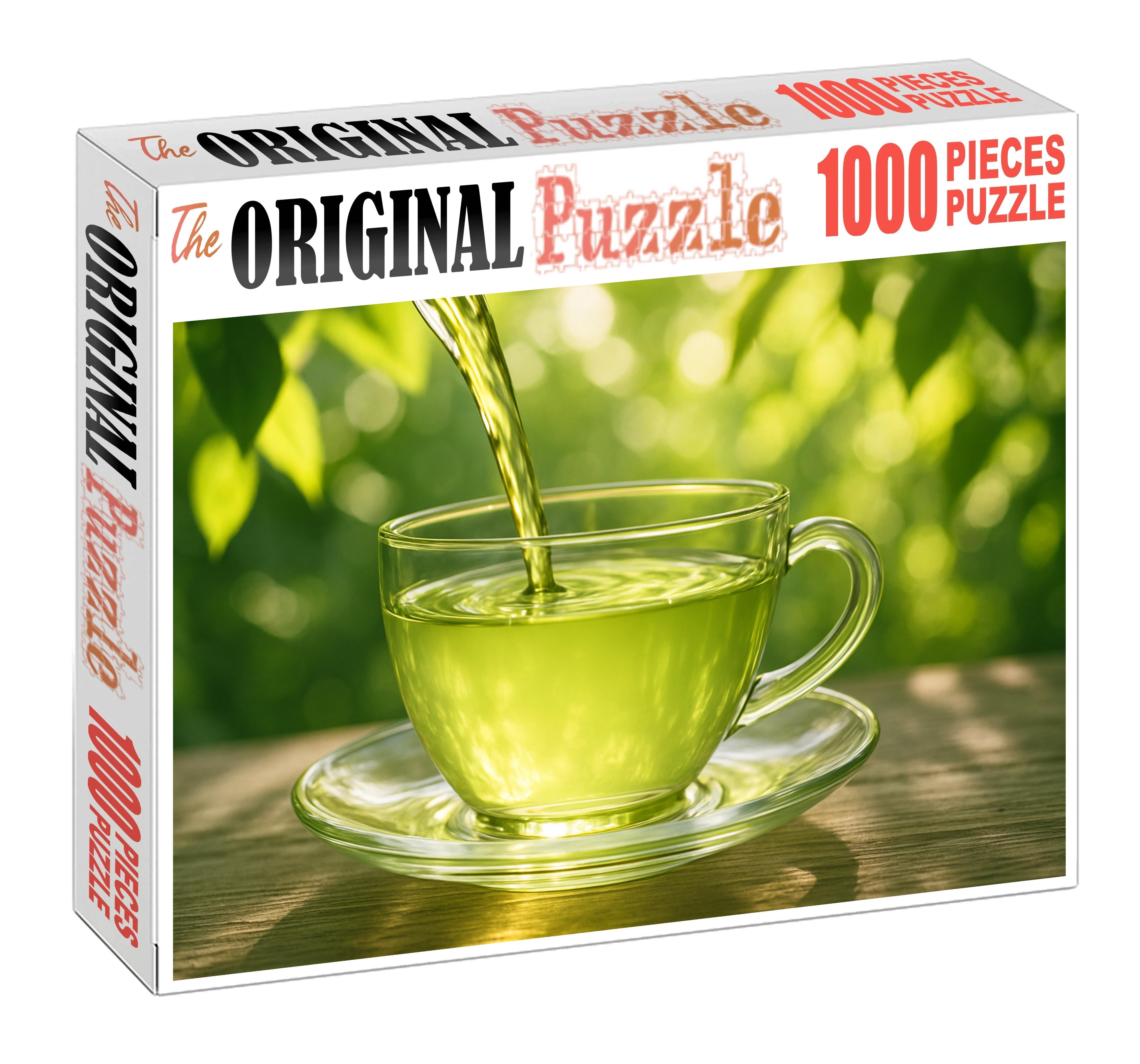 Golden Horizon Green Tea Puzzle Fun