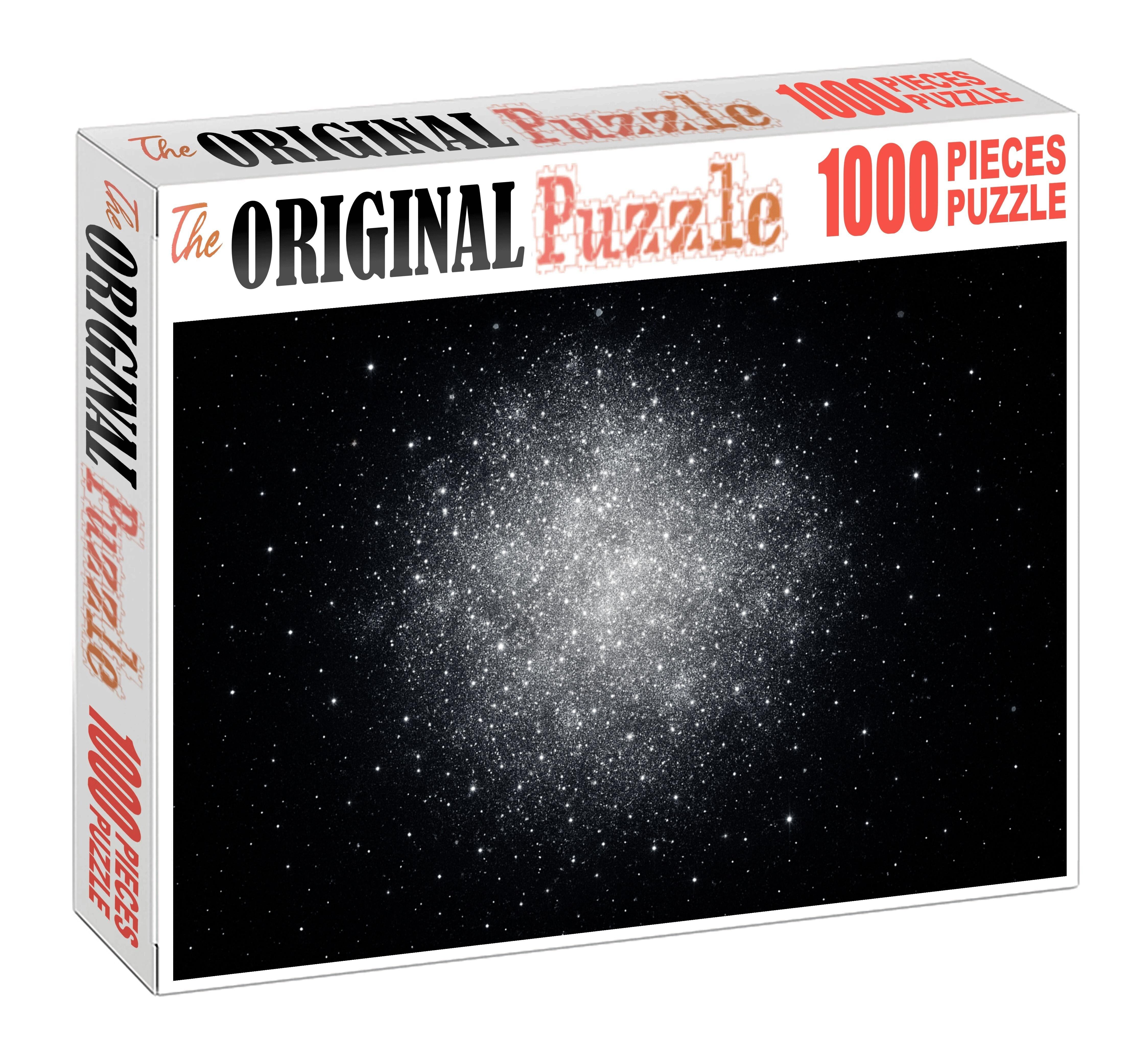 Silvery Cosmic Frost Large Format Puzzle