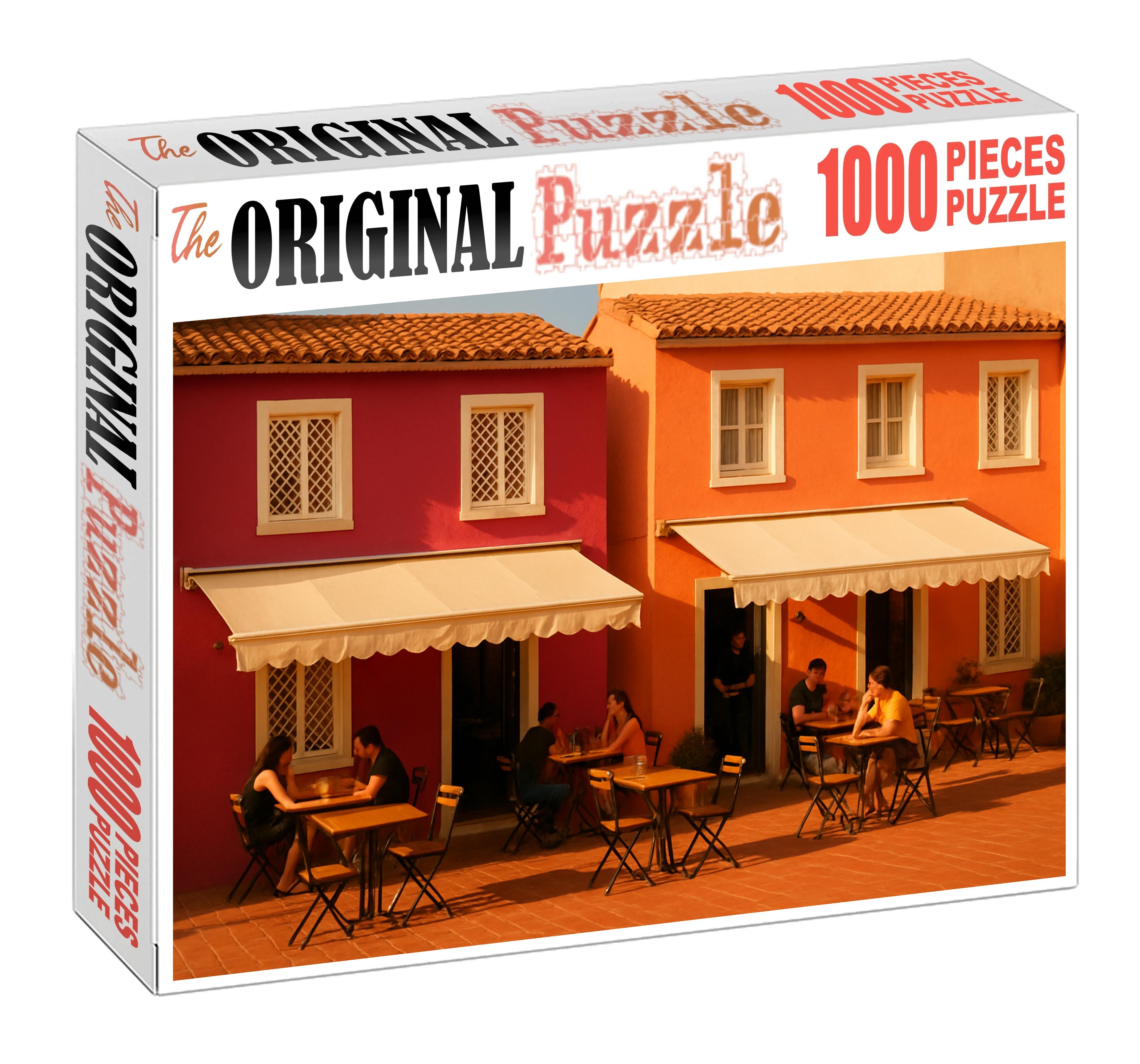 Cerise Walkway Custom Jigsaw Puzzle