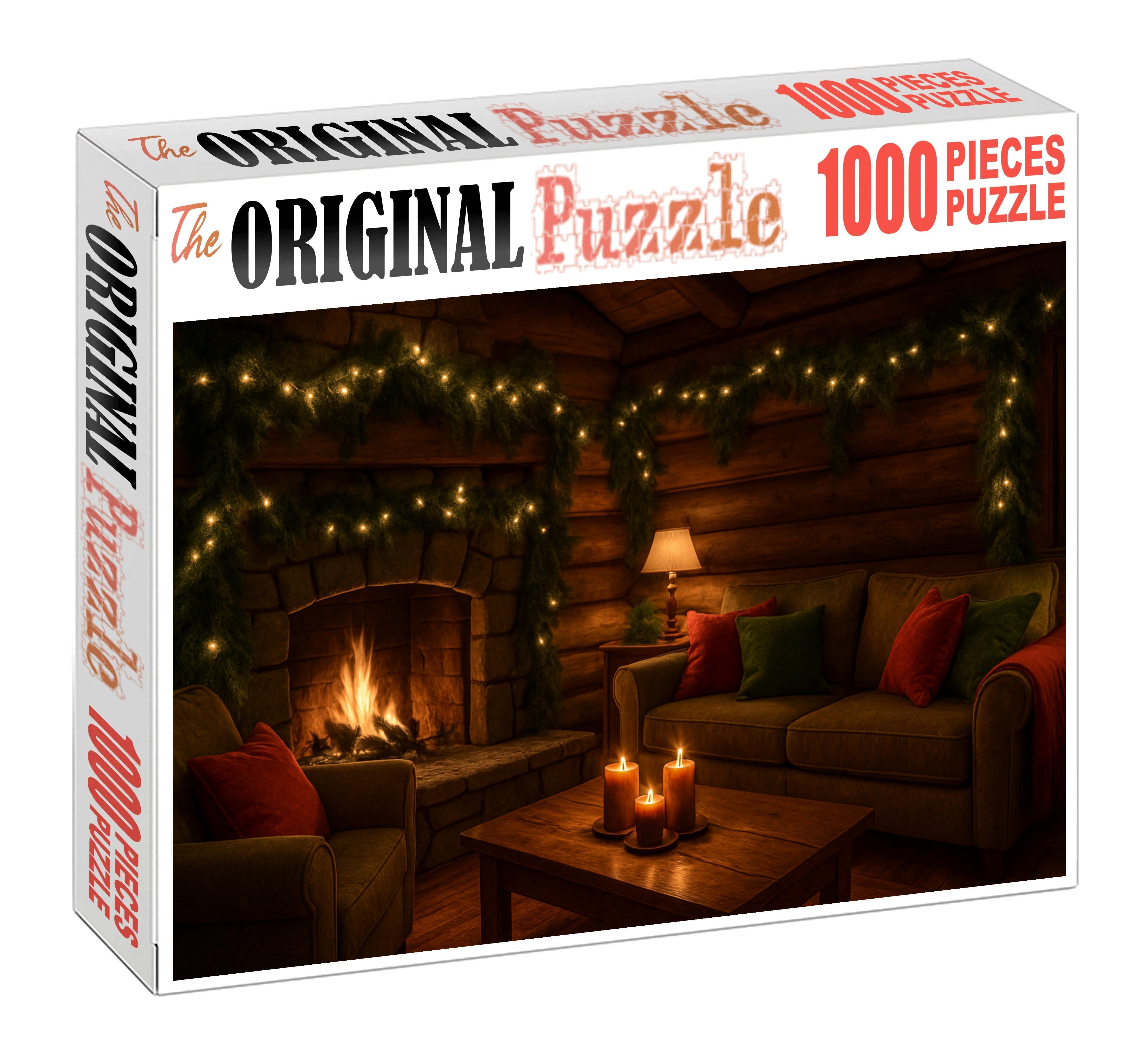 Winter Hearthside Glow 300 Piece Puzzle