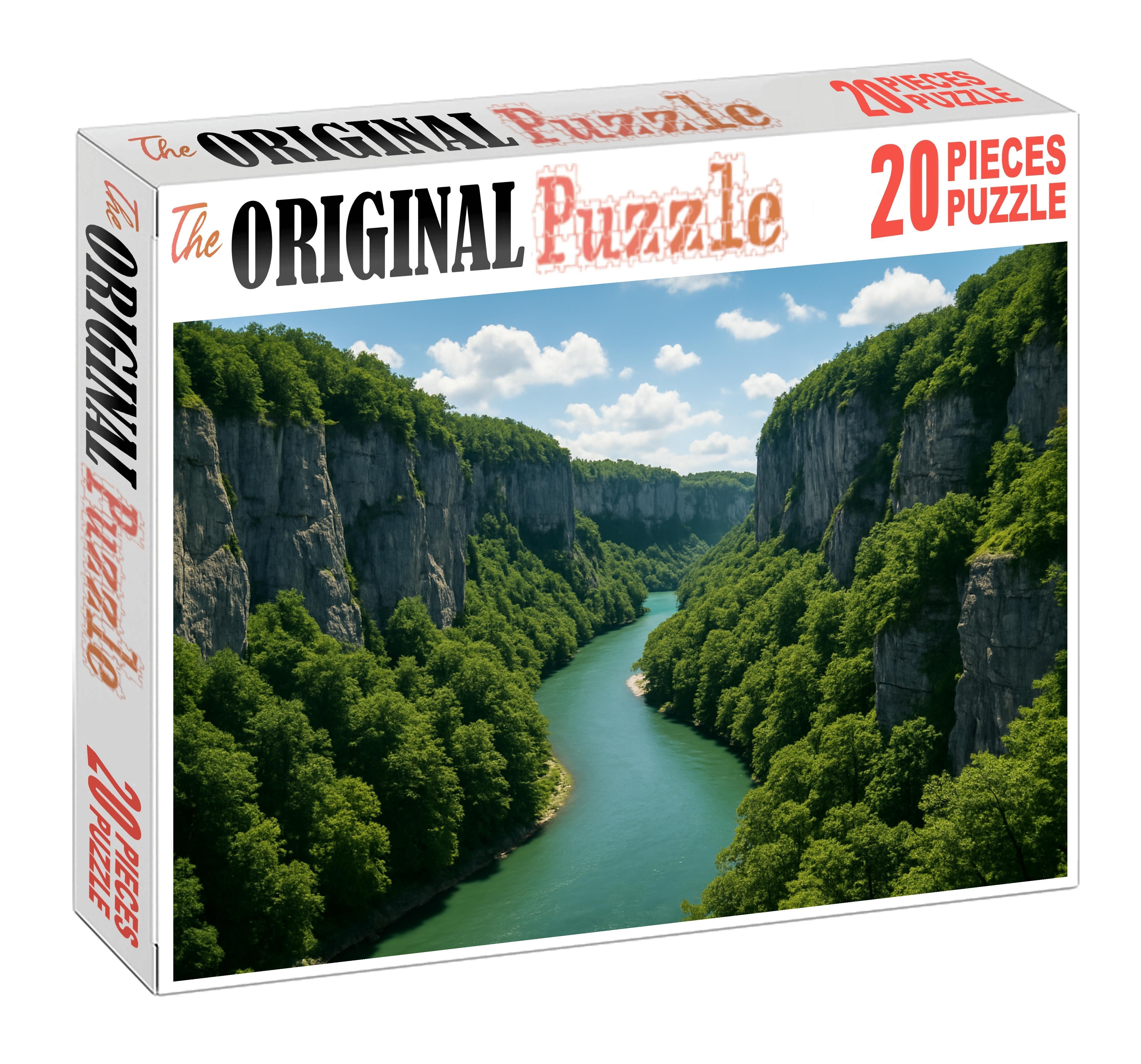 Twisting River Gorge 300 Piece Puzzle