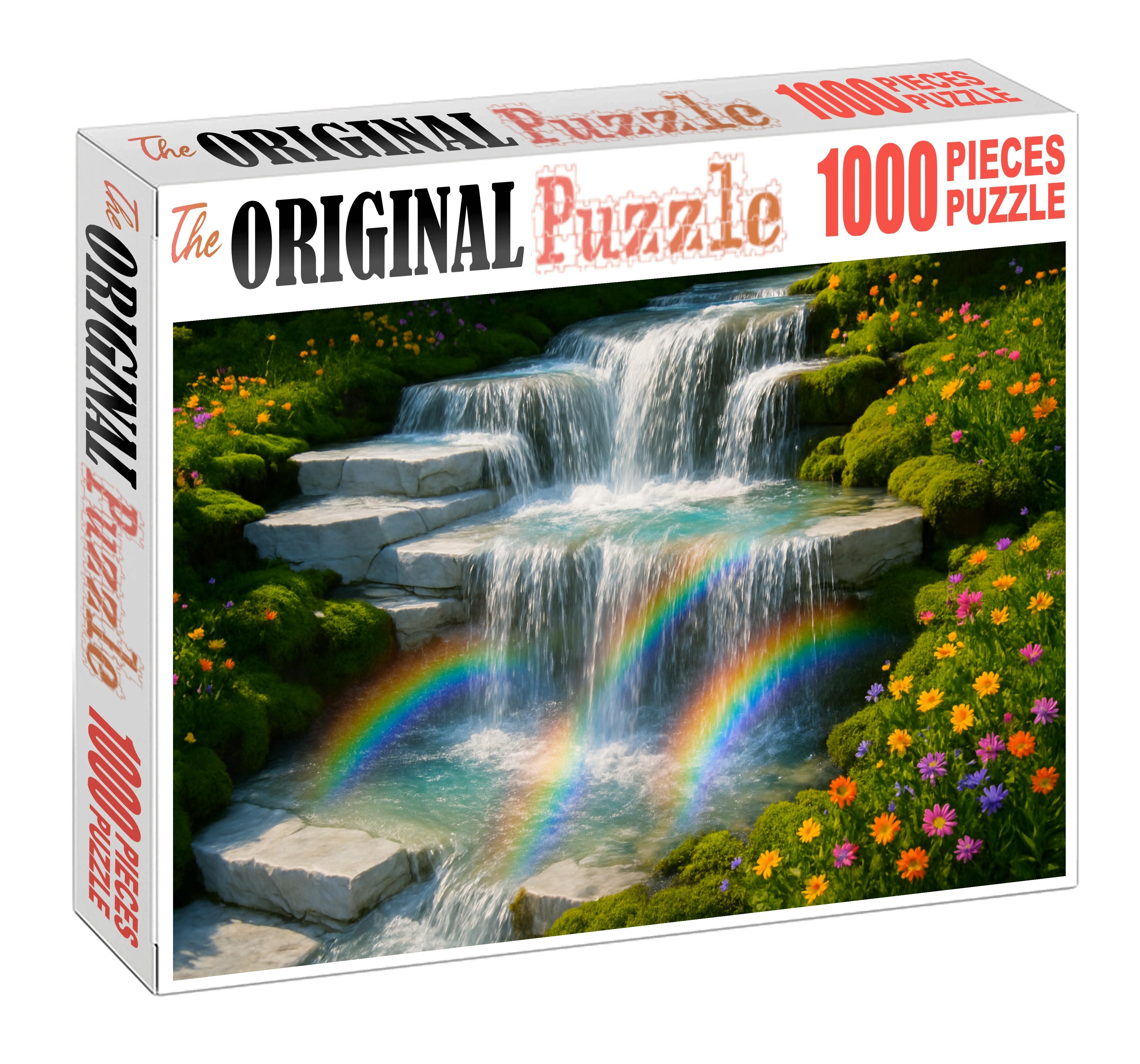 Crystal Prism Cascade Large Format Puzzle