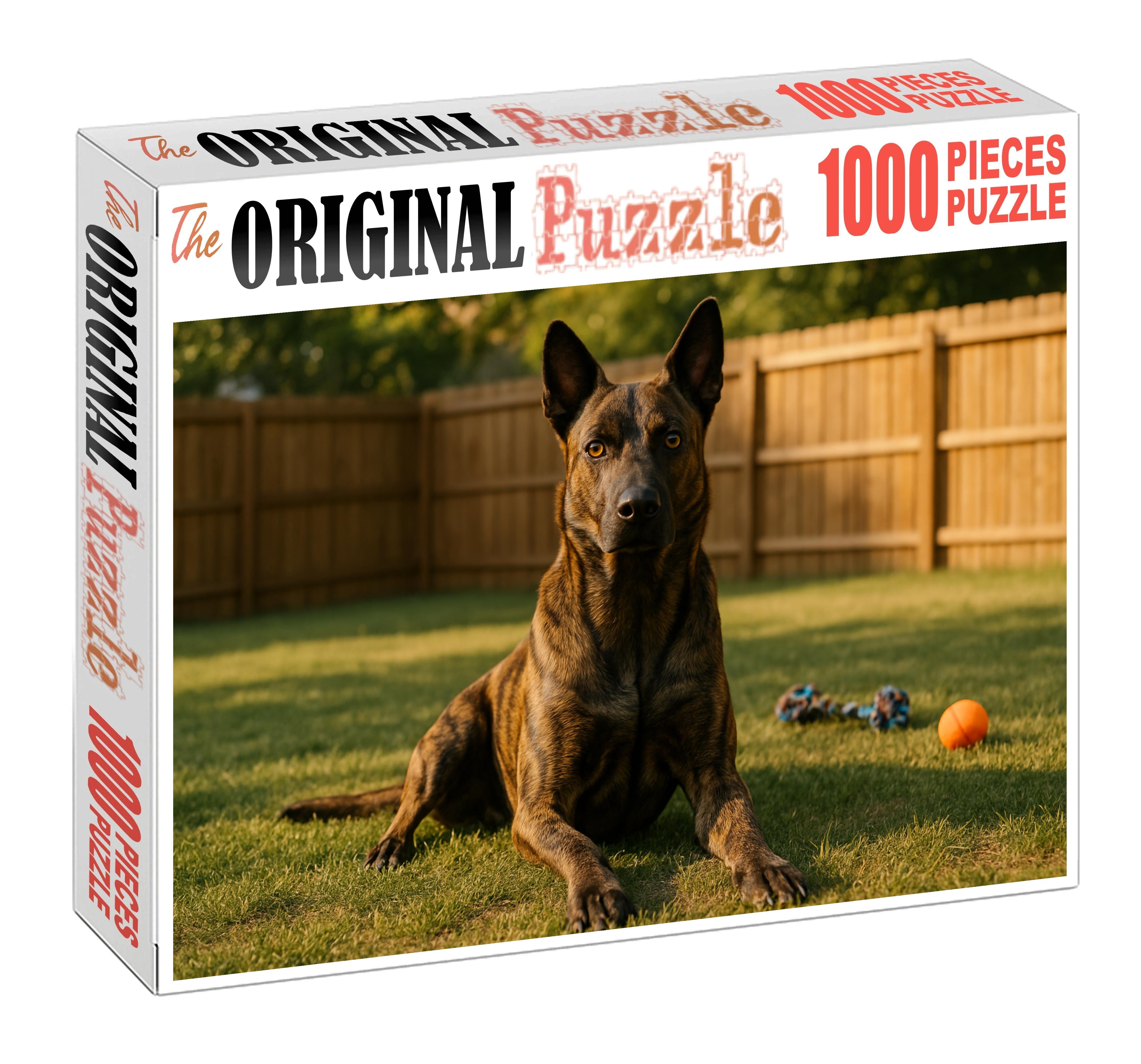 Brindle Guardian Puzzle For Kids