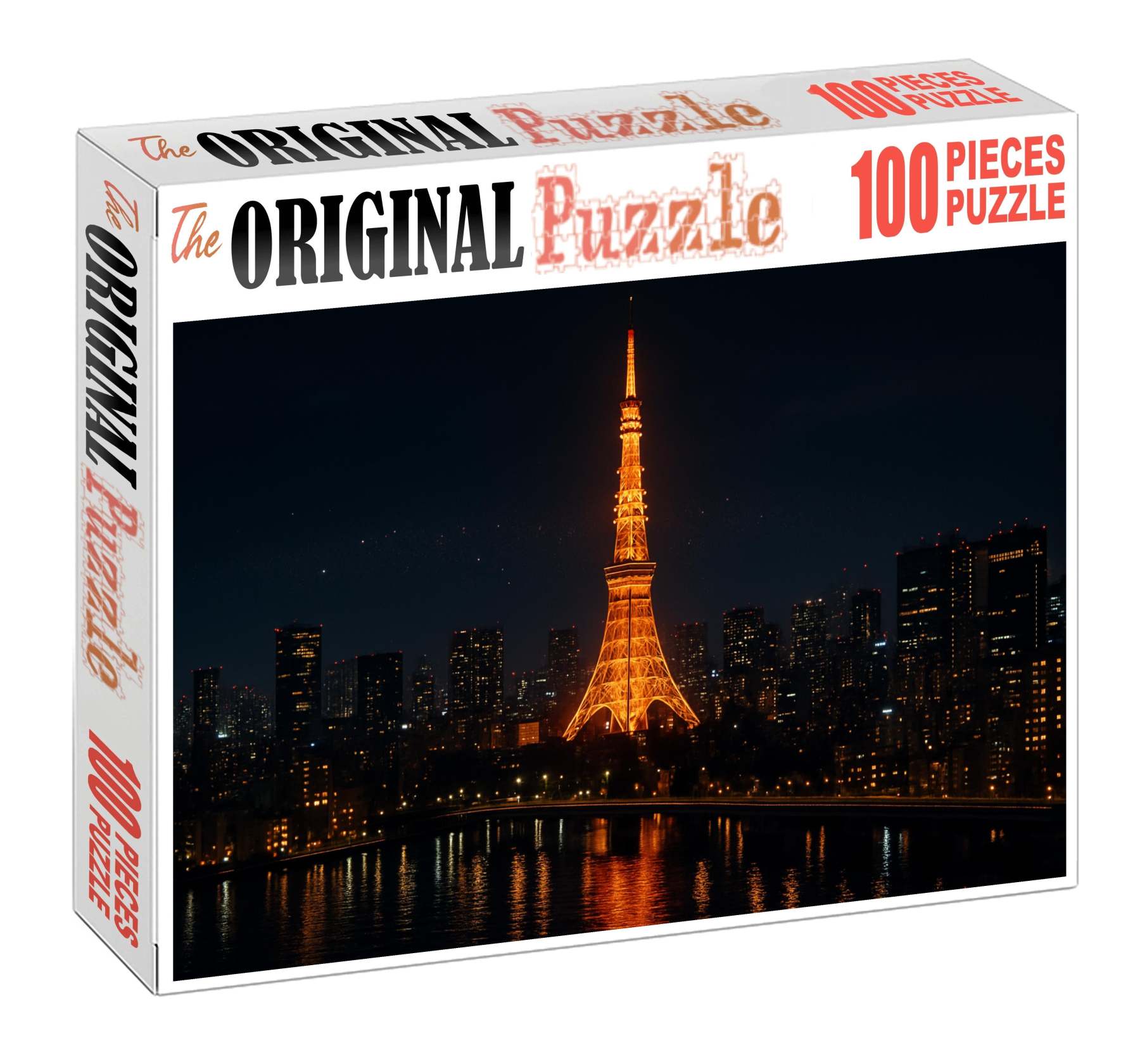 Tokyo Tower Tokyo Japan Recognized By 6910 Worldwide As A Modern Communication Icon Custom Jigsaw Puzzle