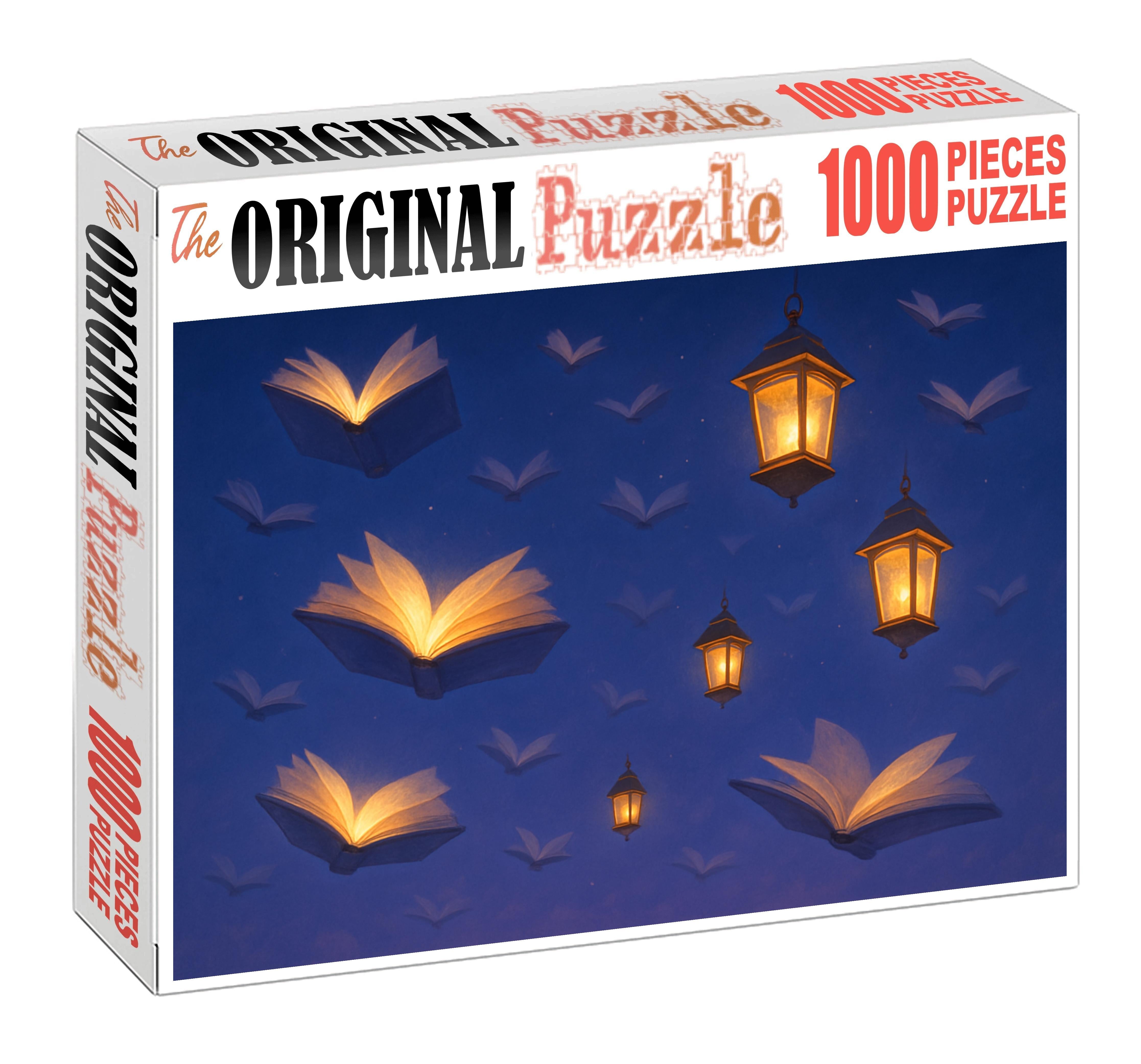 The Library Of Floating Lanterns 200 Piece Puzzle